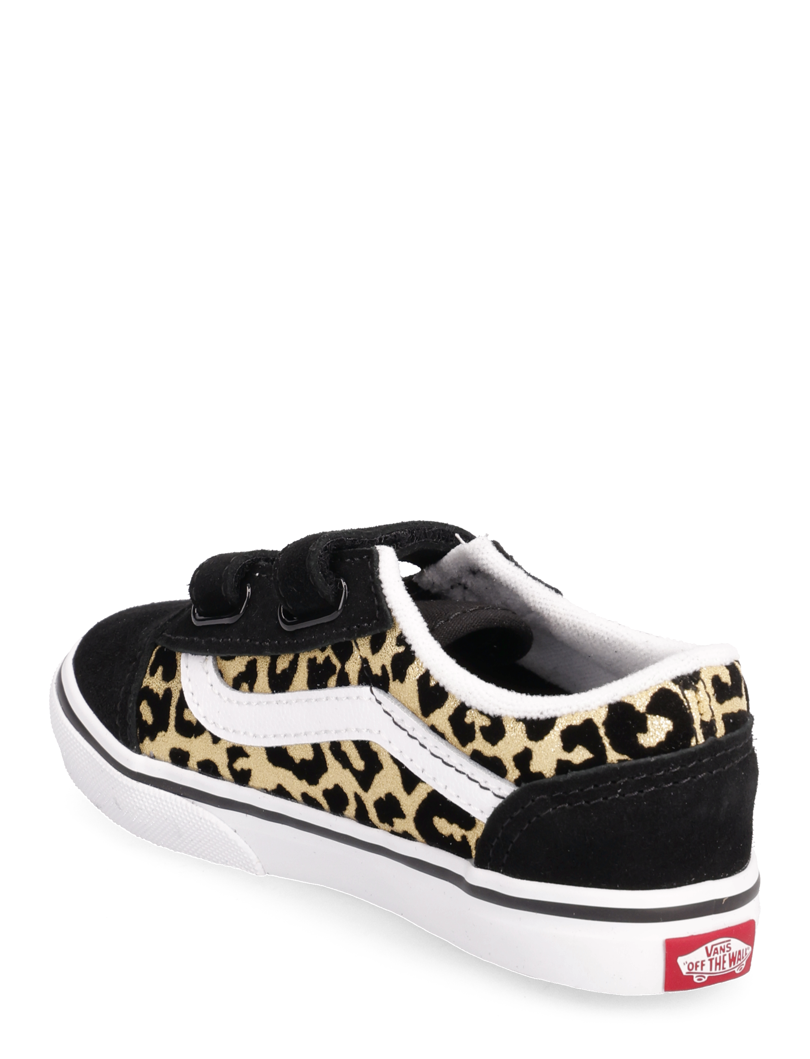 VANS - TD Old Skool V - (flocked leopard)blktrwht - 2