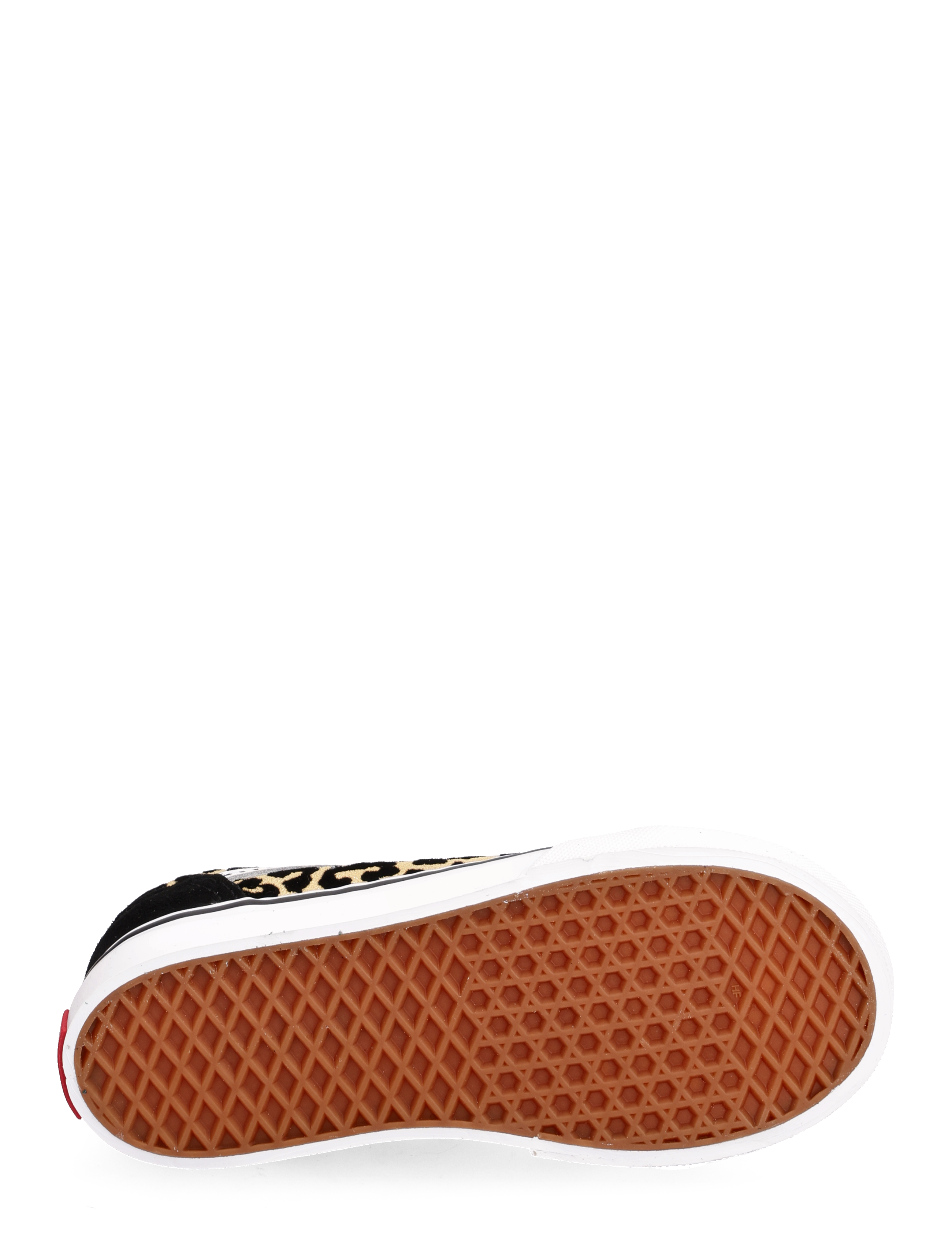 VANS - TD Old Skool V - (flocked leopard)blktrwht - 4