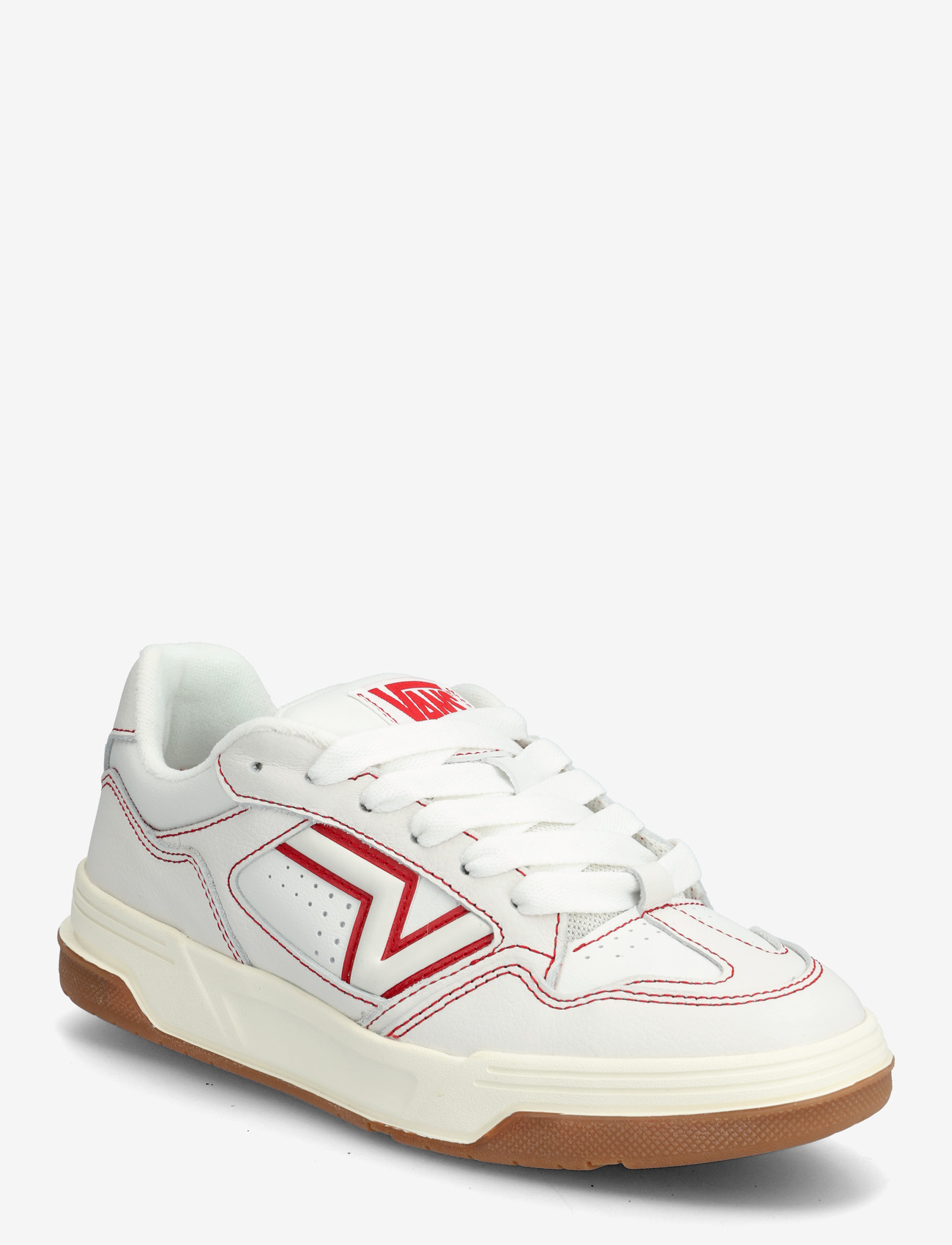 VANS - Upland - niedriger schnitt - white/red - 0
