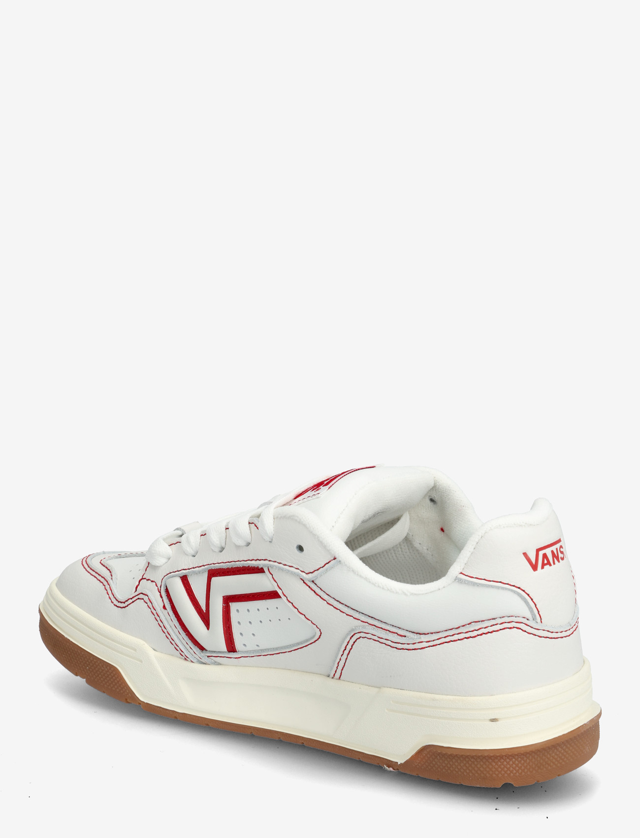 VANS - Upland - niedriger schnitt - white/red - 2