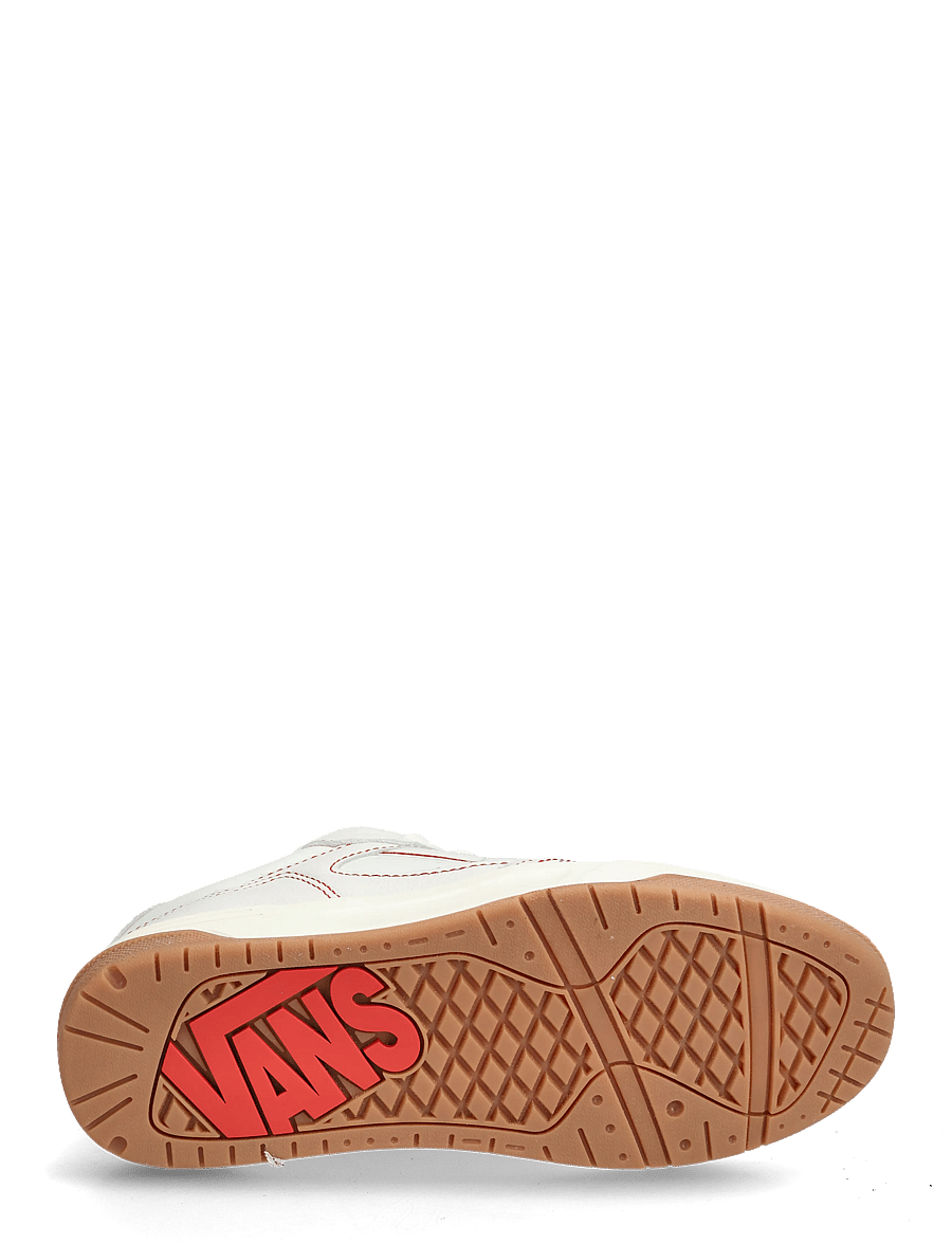 VANS - Upland - lave sneakers - white/red - 4