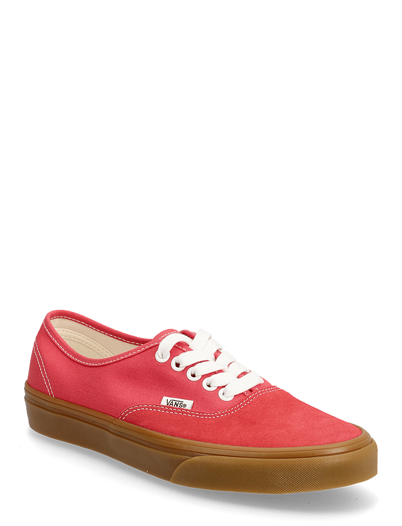 VANS - Authentic - lave sneakers - red/gum - 0