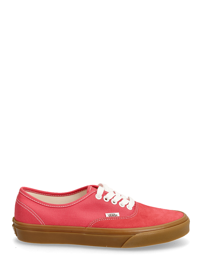 VANS - Authentic - lave sneakers - red/gum - 1