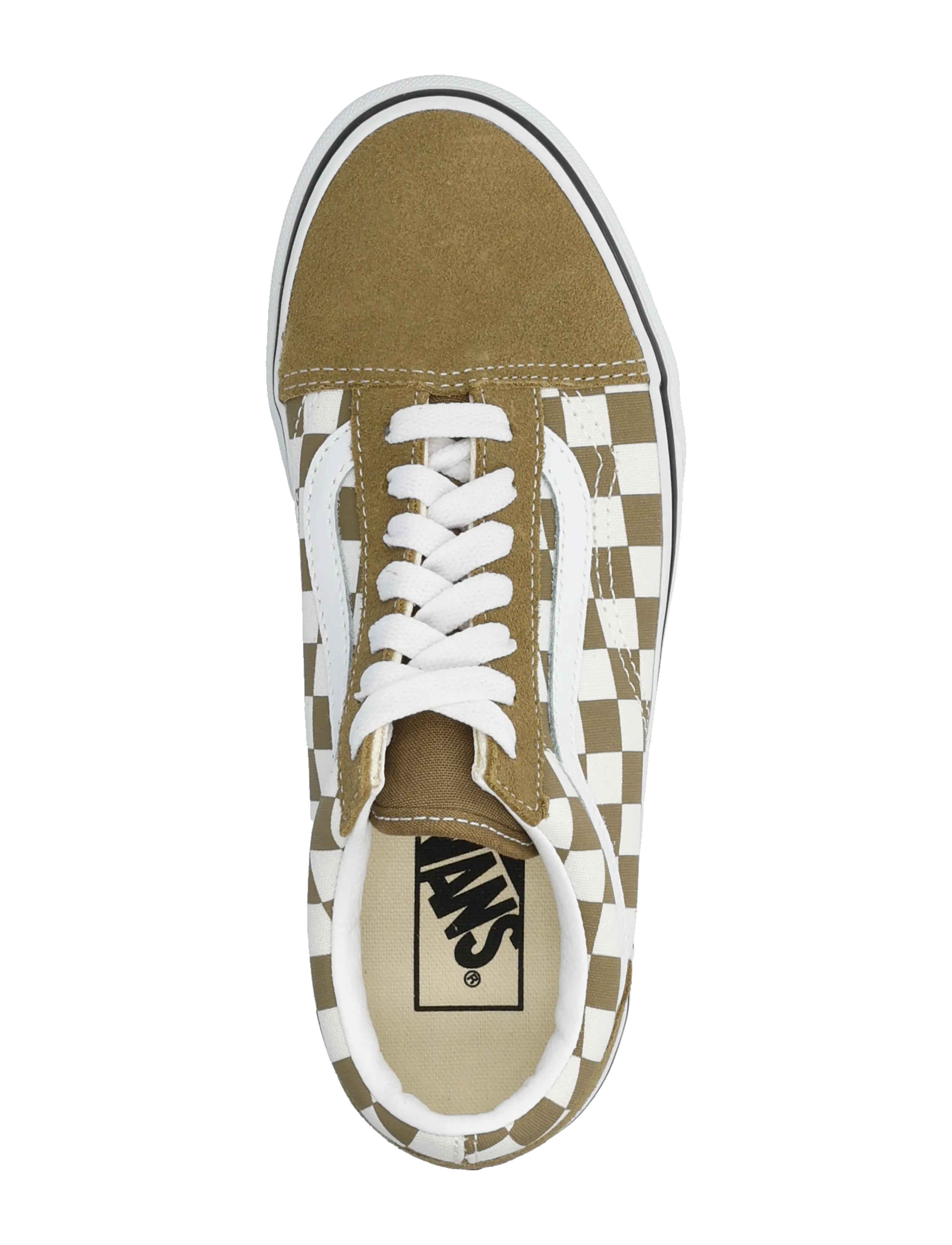 VANS - Old Skool - baskets basses - olive brown/true white - 3