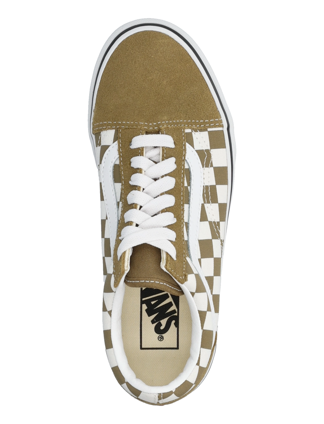 VANS - Old Skool - lave sneakers - olive brown/true white - 3