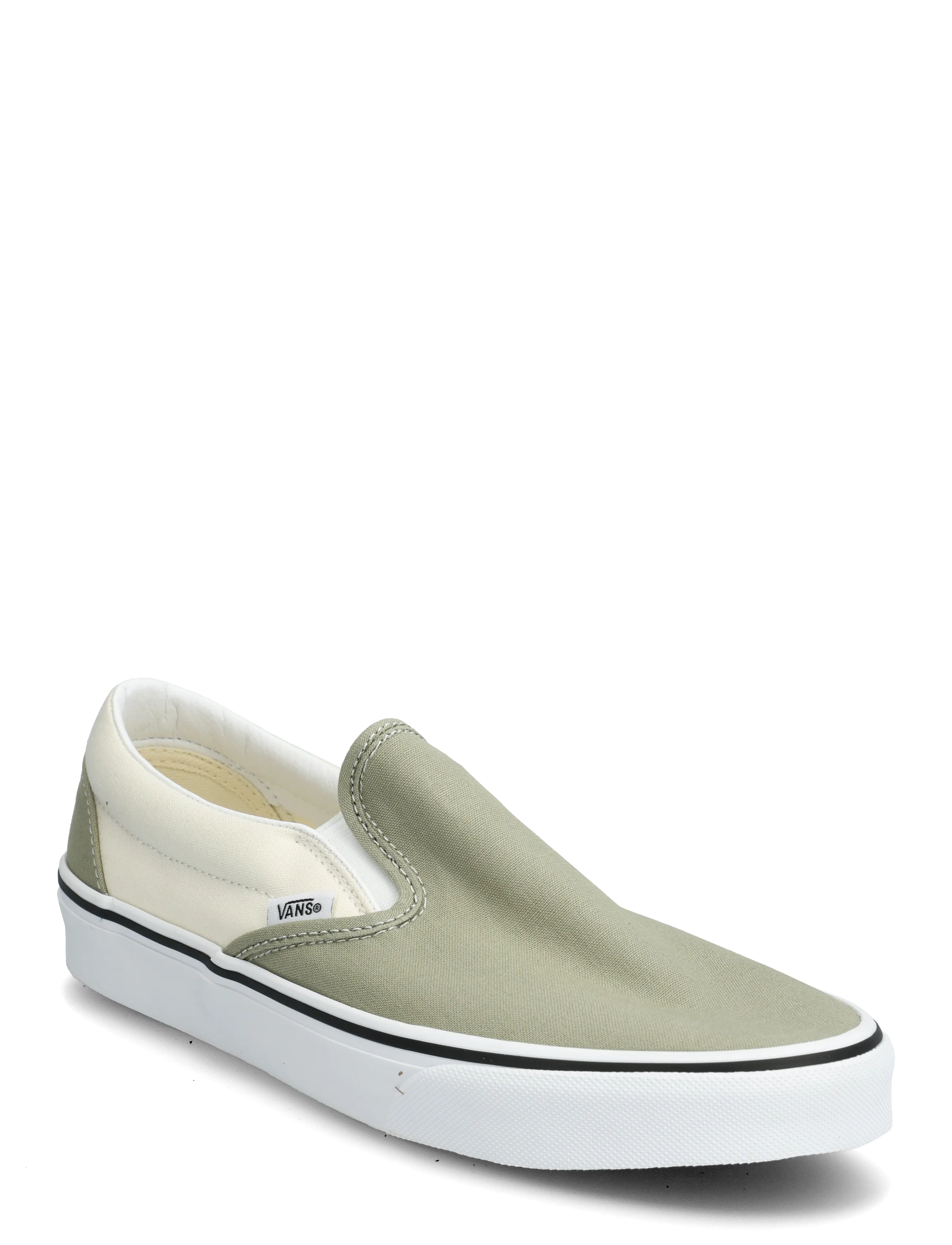 VANS Classic Slip-On, Mænd, Slip-On Sko, Kakigrøn, Str: 37