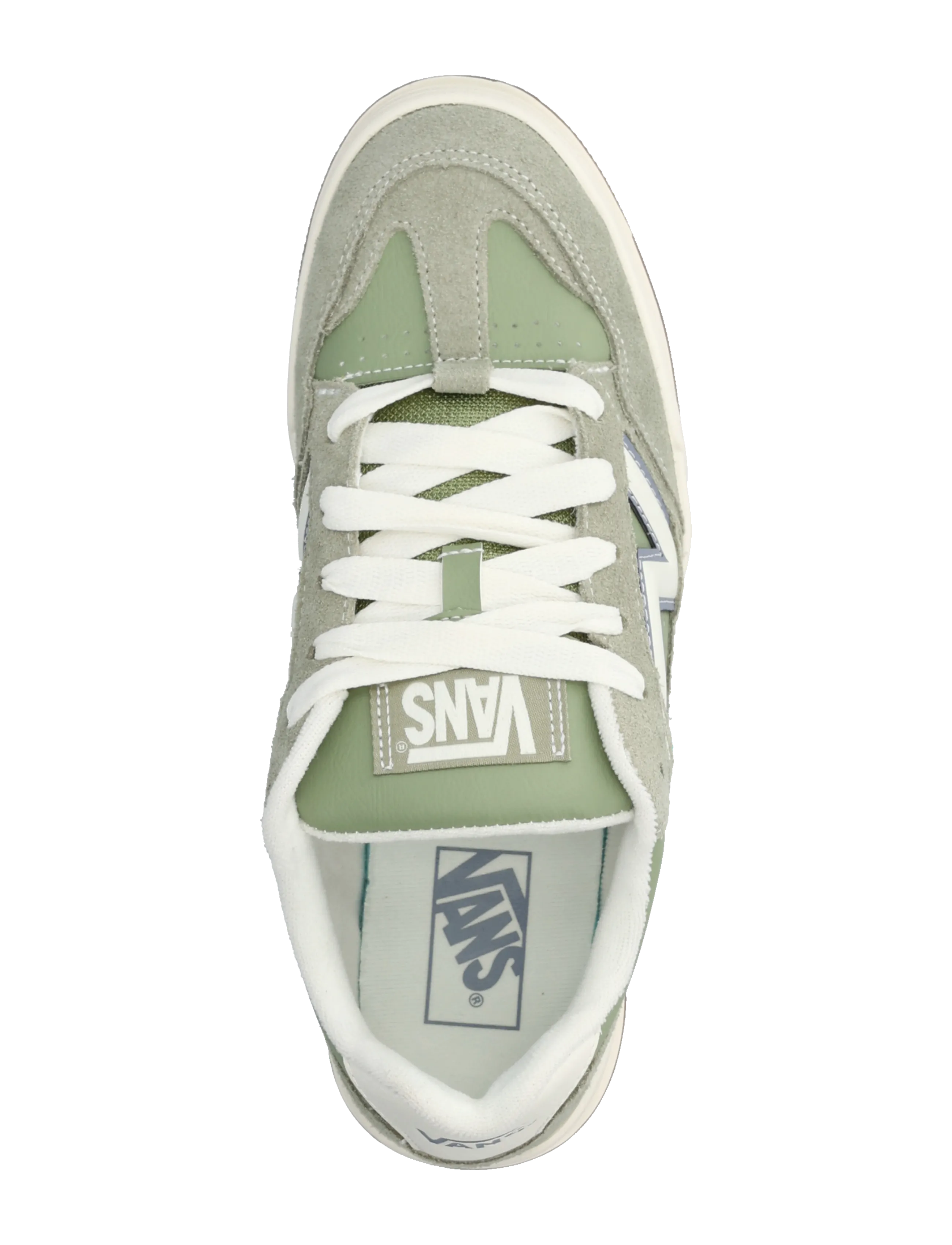 VANS - Upland - niedrige sneakers - green/marshmallow - 3