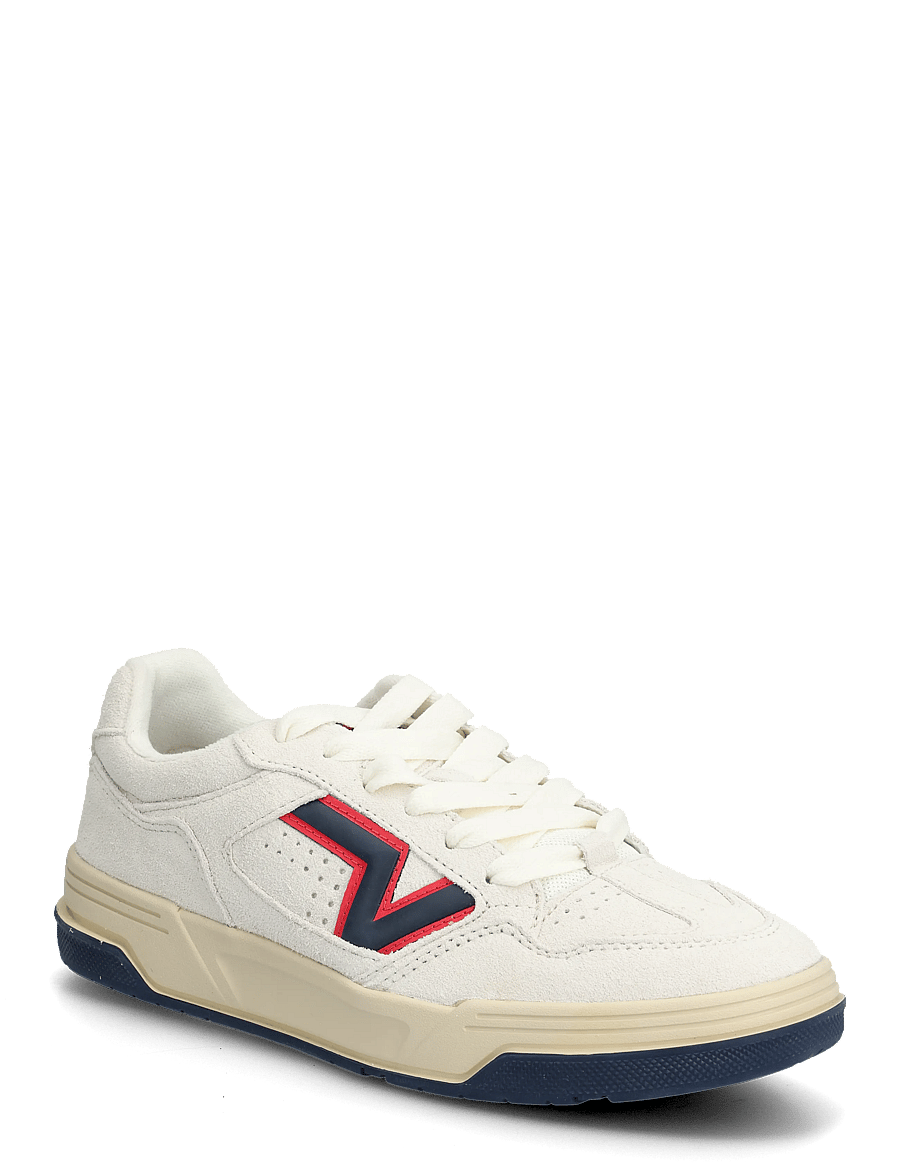 VANS - Upland - lave sneakers - white/red - 0