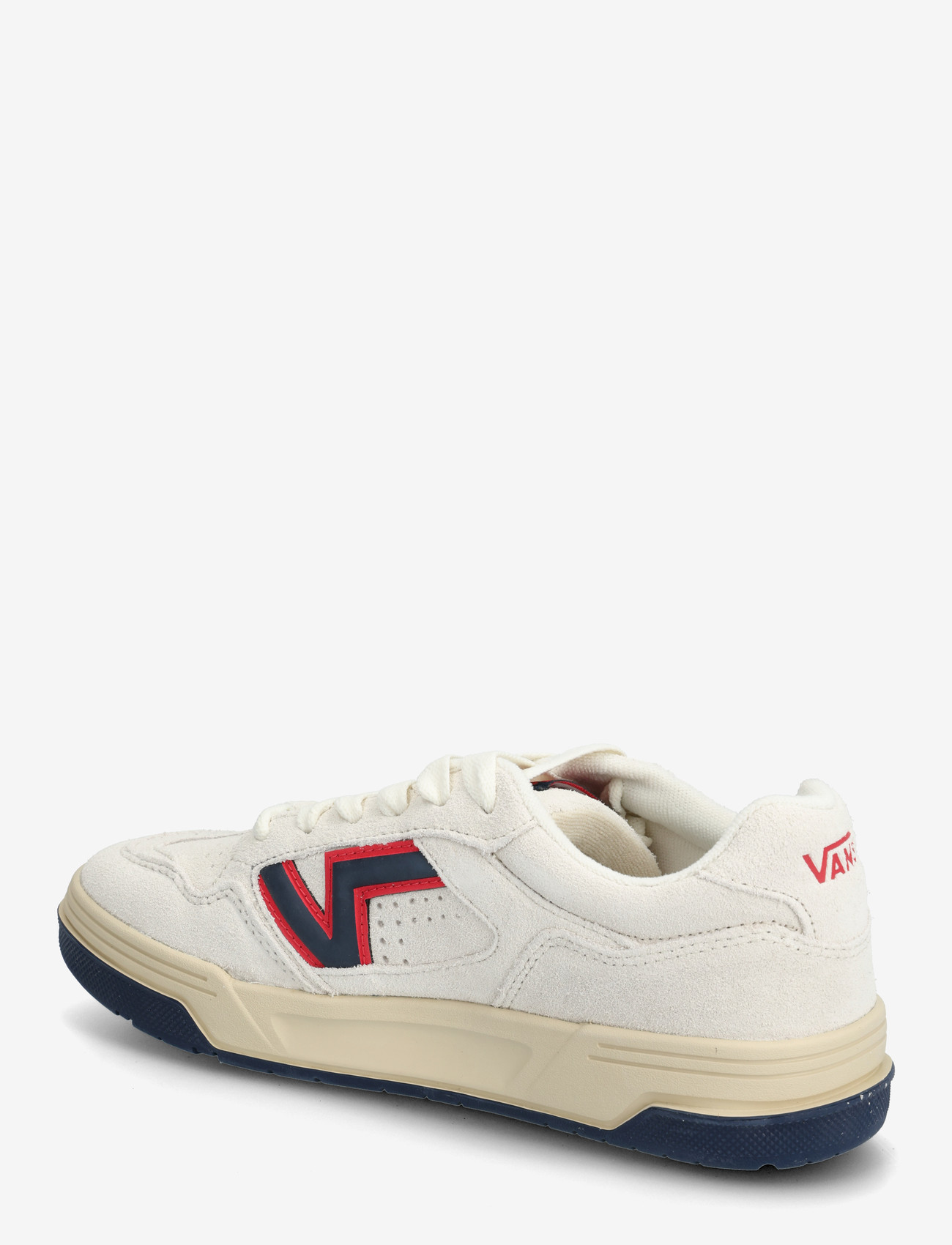 VANS - Upland - low top sneakers - white/red - 2