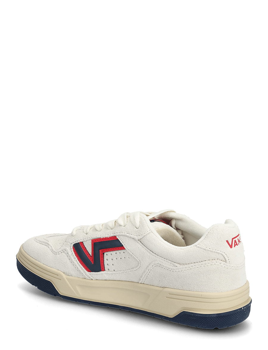 VANS - Upland - lave sneakers - white/red - 2