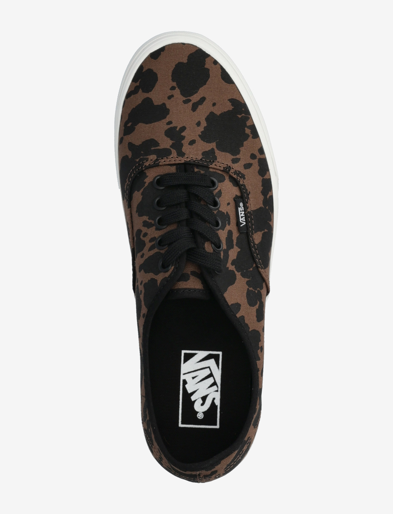 VANS - Authentic - low top sneakers - cow print - 3