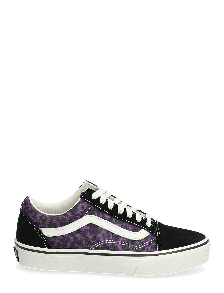 VANS - Old Skool - low top sneakers - leopard/purple - 1