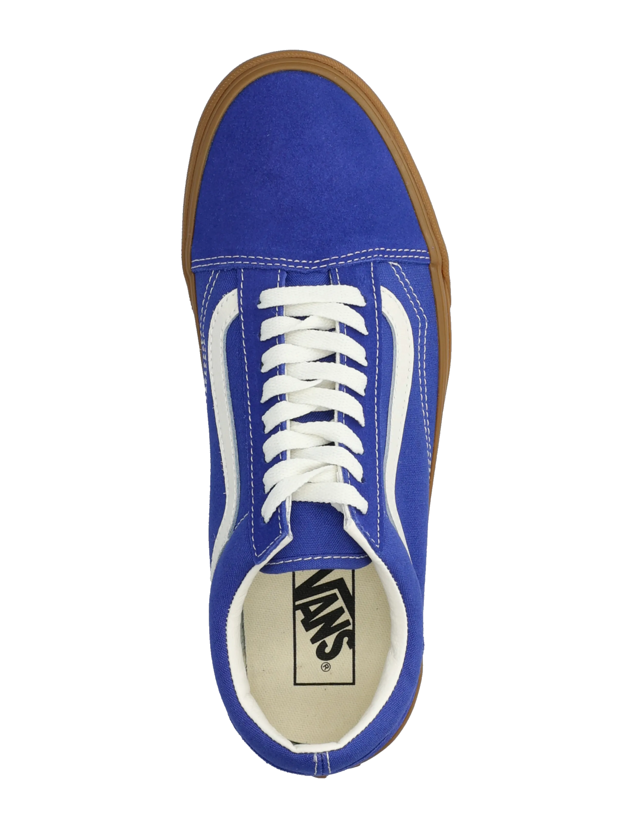 VANS - Old Skool - sporta apavi ar zemu augšdaļu - royal cobalt - 3