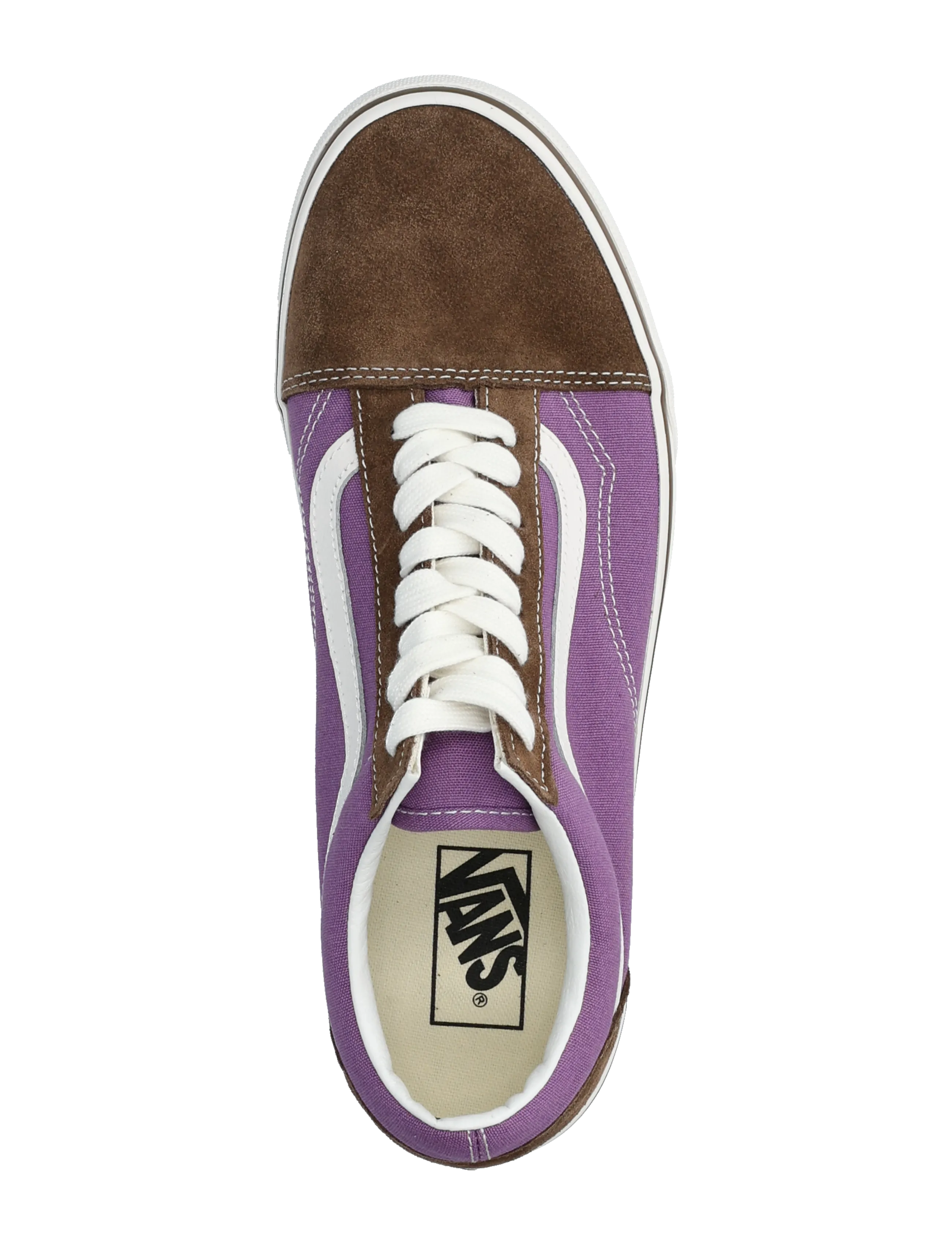 VANS - Old Skool - låga sneakers - brown/purple - 3