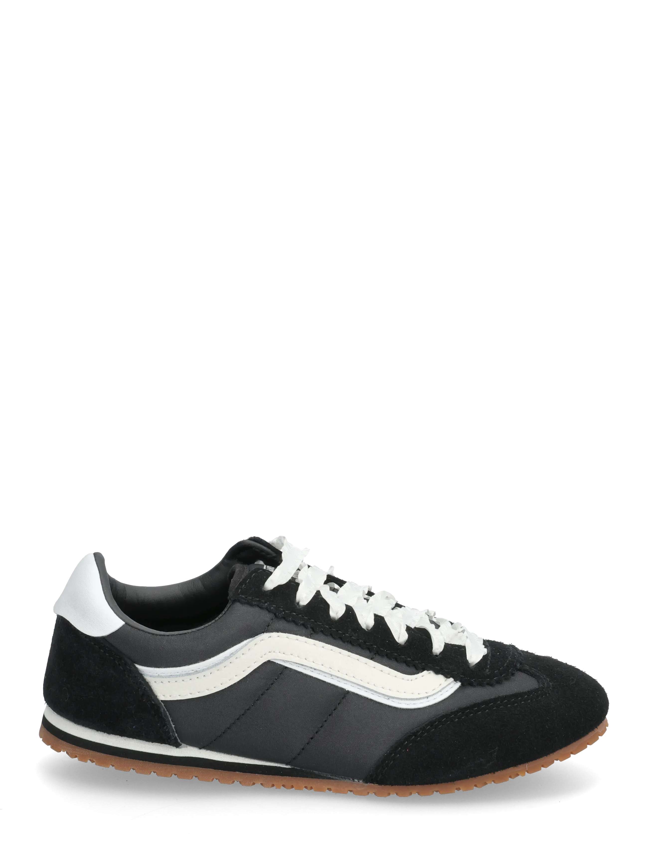 VANS - Super Lowpro - lágir strigaskór - black/white - 1