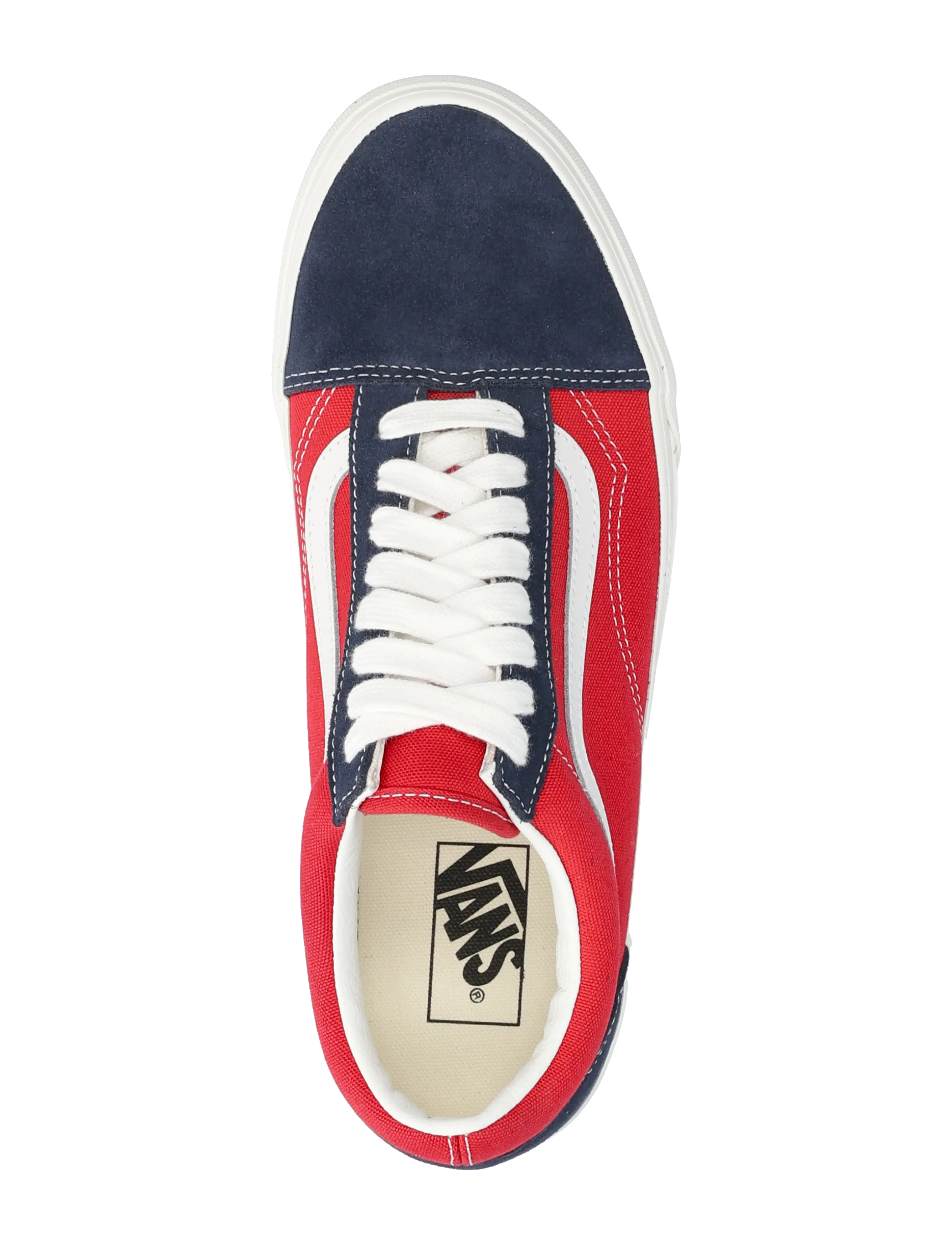 VANS - Old Skool - navy/red - 3