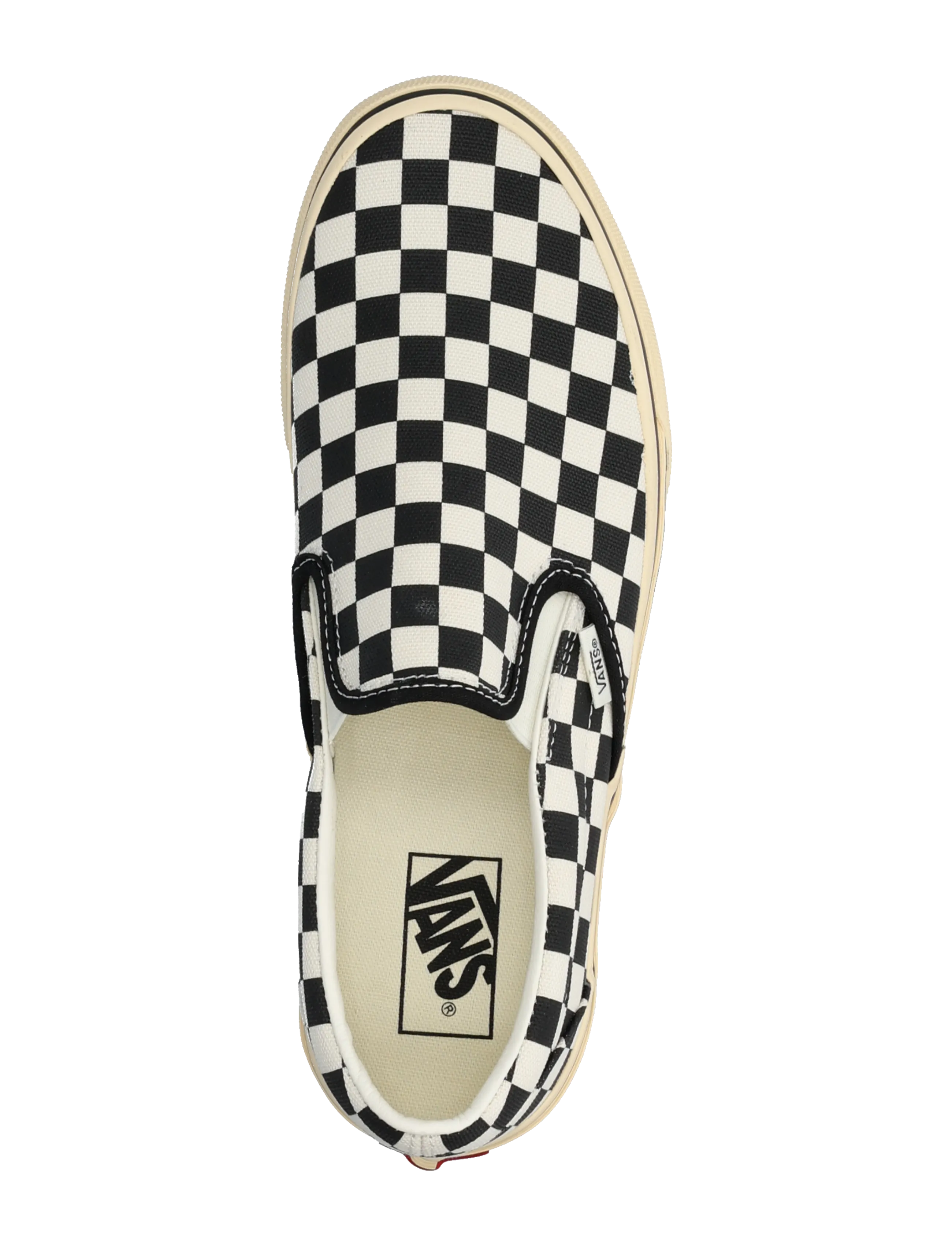 VANS - Classic Slip-On - low tops - black/marshmallow - 3