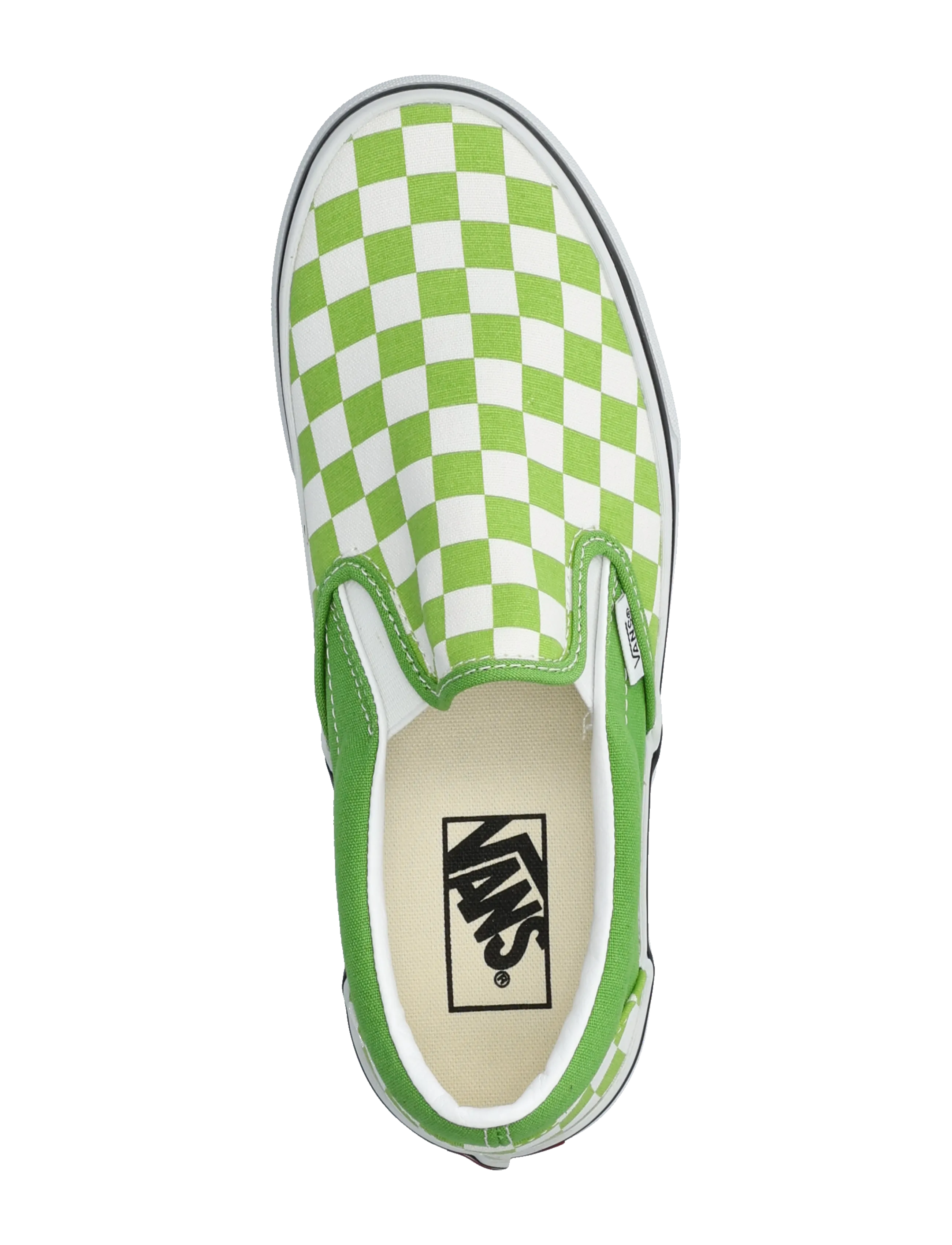 VANS - Classic Slip-On - slip-on sneakers - lime burst - 3