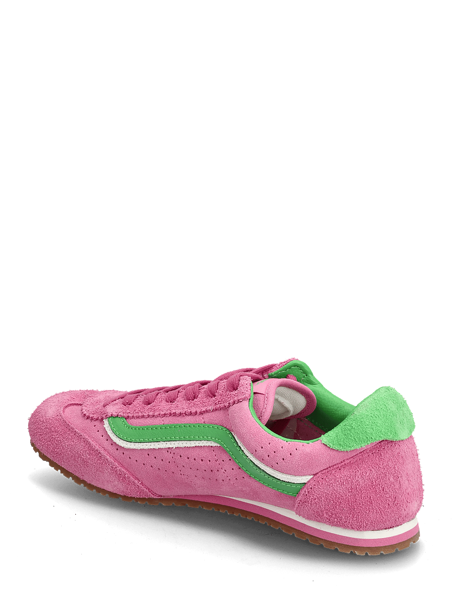 VANS - Super Lowpro - lave sneakers - pink fizz/bright green - 2