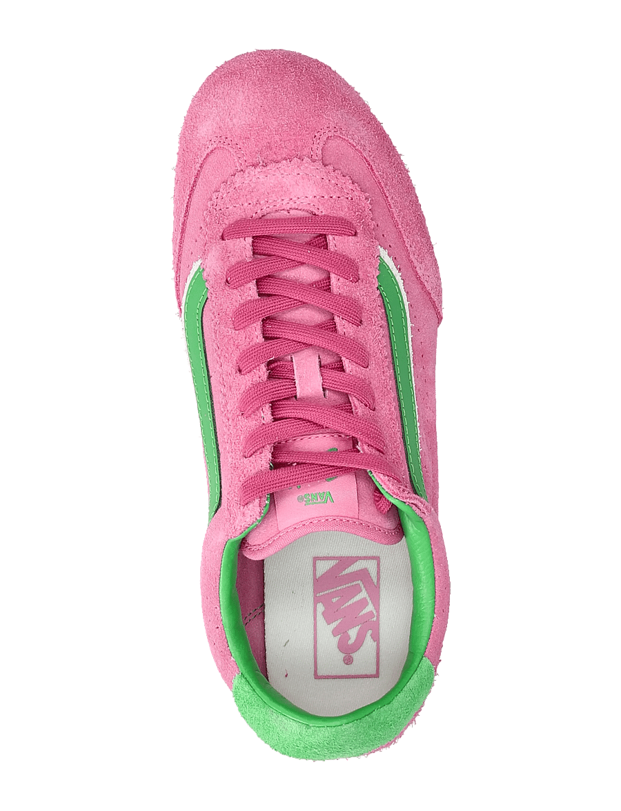 VANS - Super Lowpro - lave sneakers - pink fizz/bright green - 3