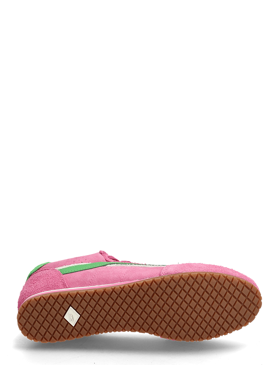 VANS - Super Lowpro - lave sneakers - pink fizz/bright green - 4