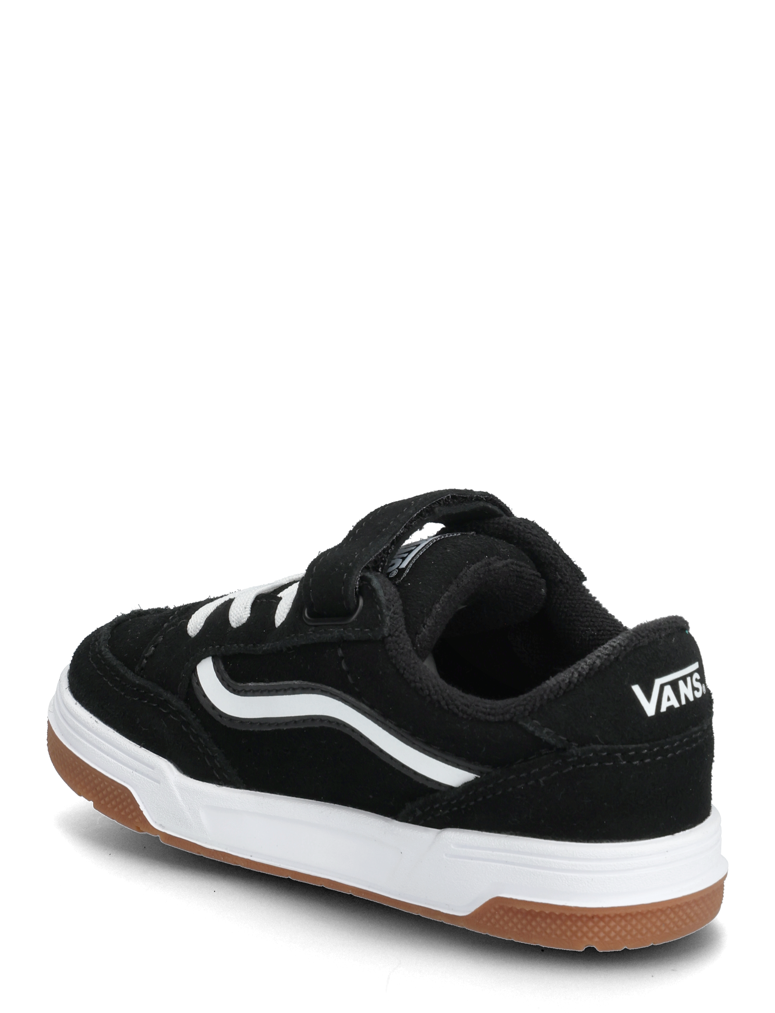 VANS - Hylane V - low-top sneakers - black/white/gum - 2