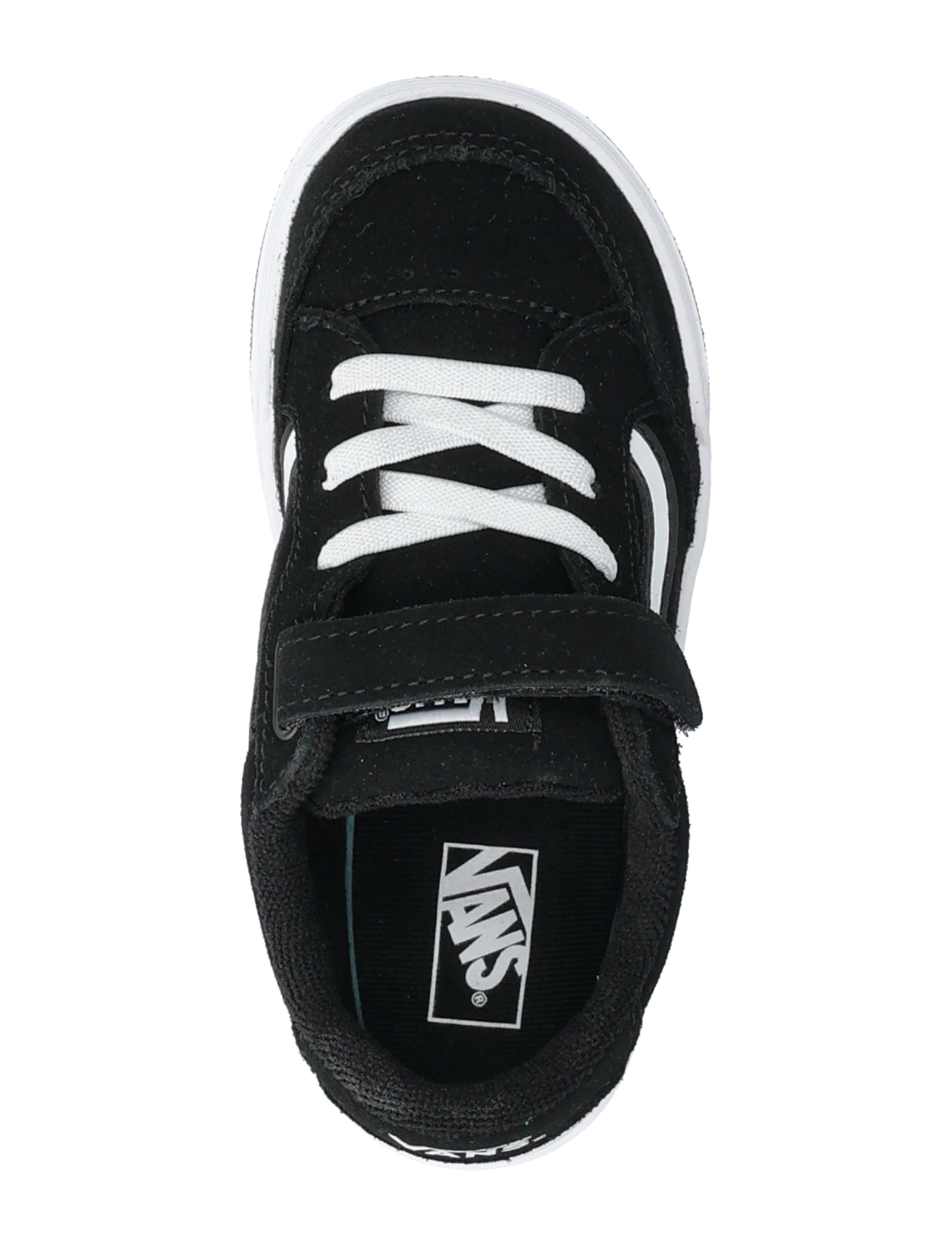 VANS - Hylane V - low-top sneakers - black/white/gum - 3