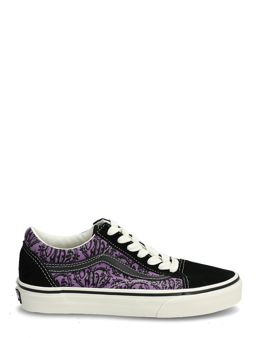 VANS - Old Skool - låga sneakers - black/purple - 1