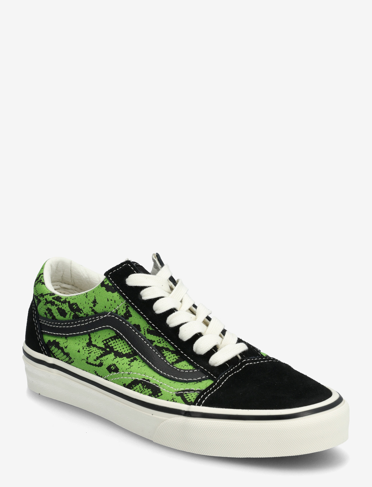 VANS - Old Skool - niedriger schnitt - black/lime - 0