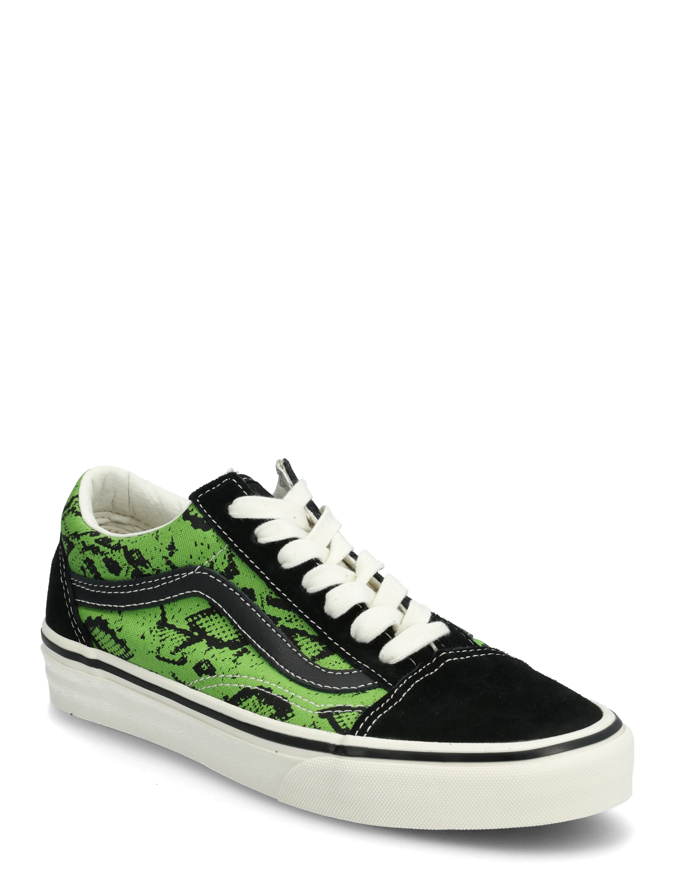 VANS Old Skool - Spordistiil - BLACK/LIME / green
