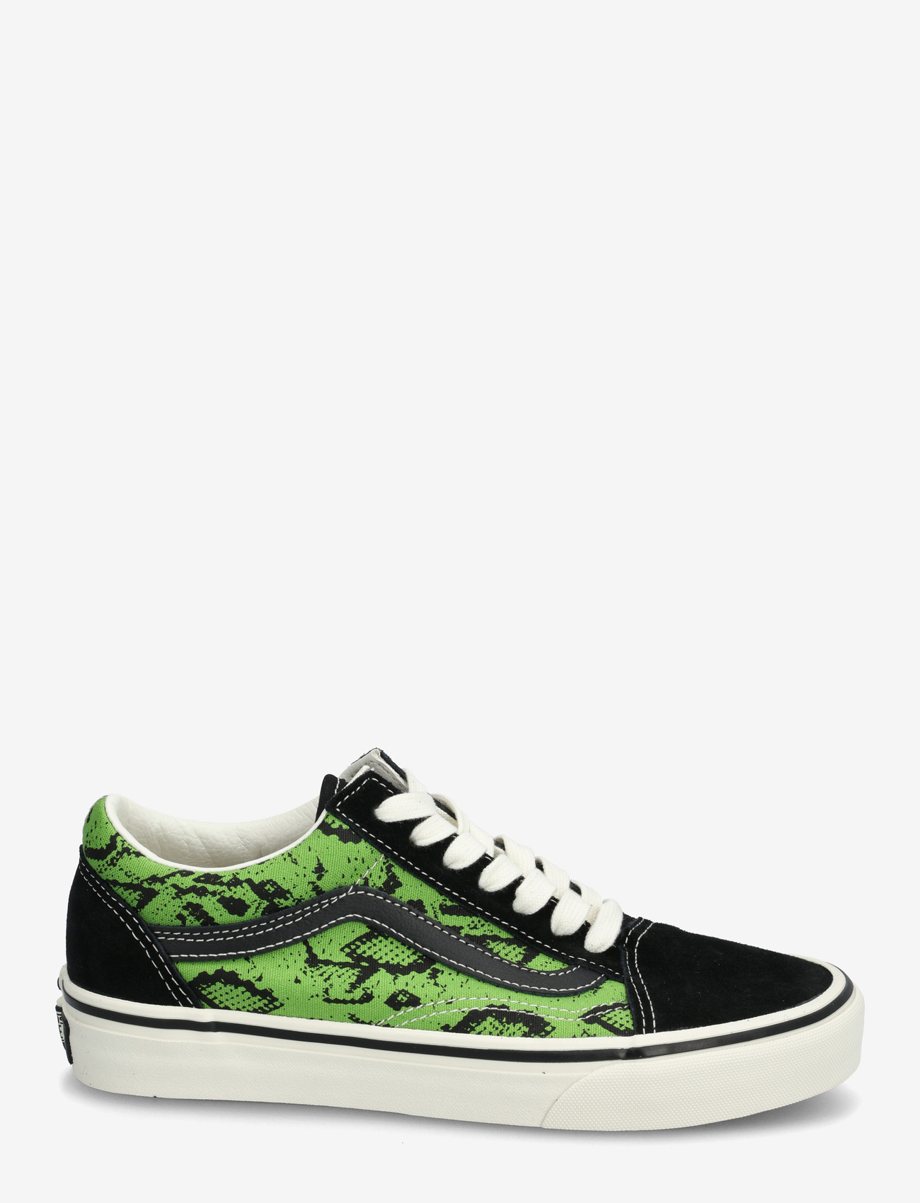 VANS - Old Skool - niedriger schnitt - black/lime - 1