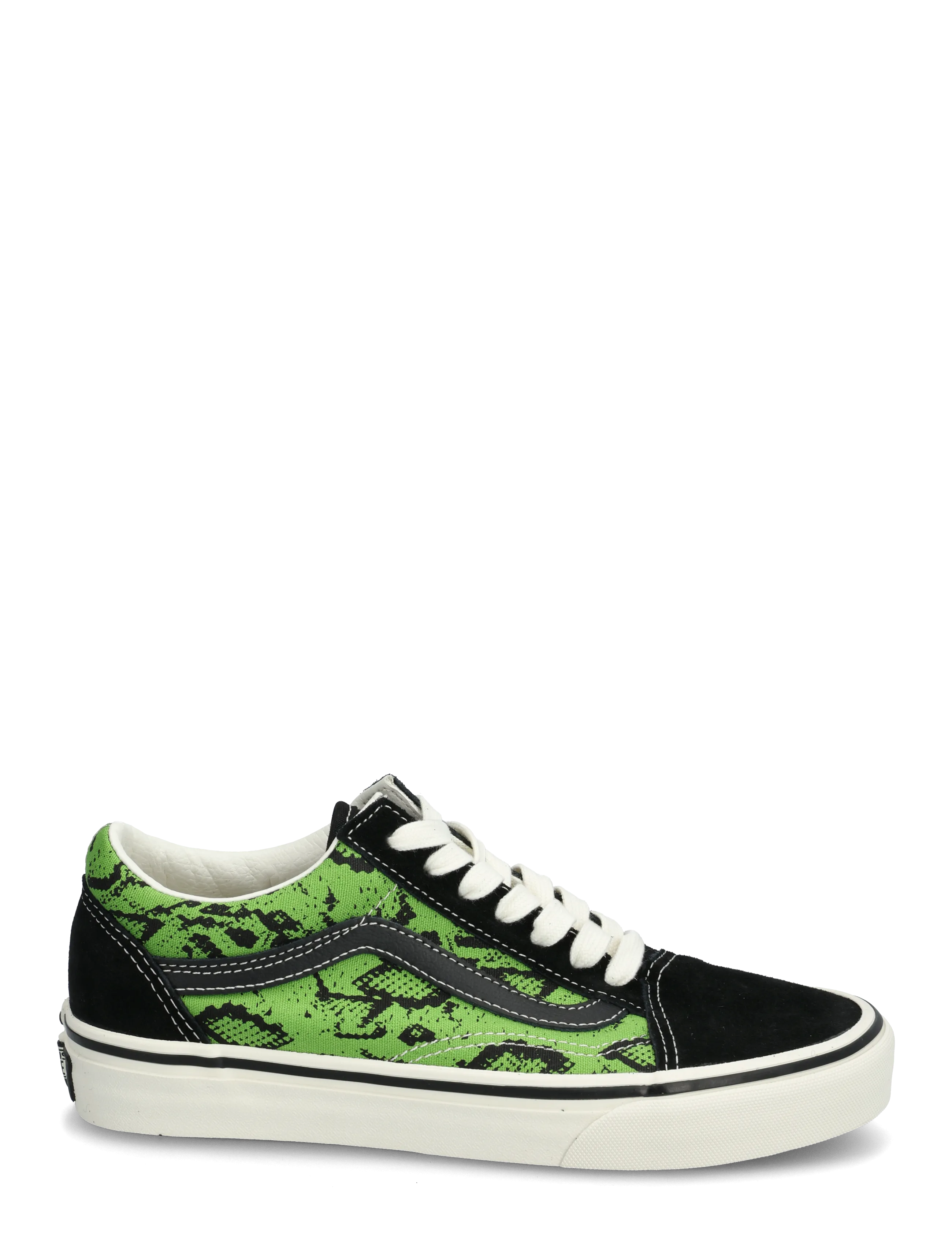 VANS - Old Skool - kõrge säärega tossud - black/lime - 1