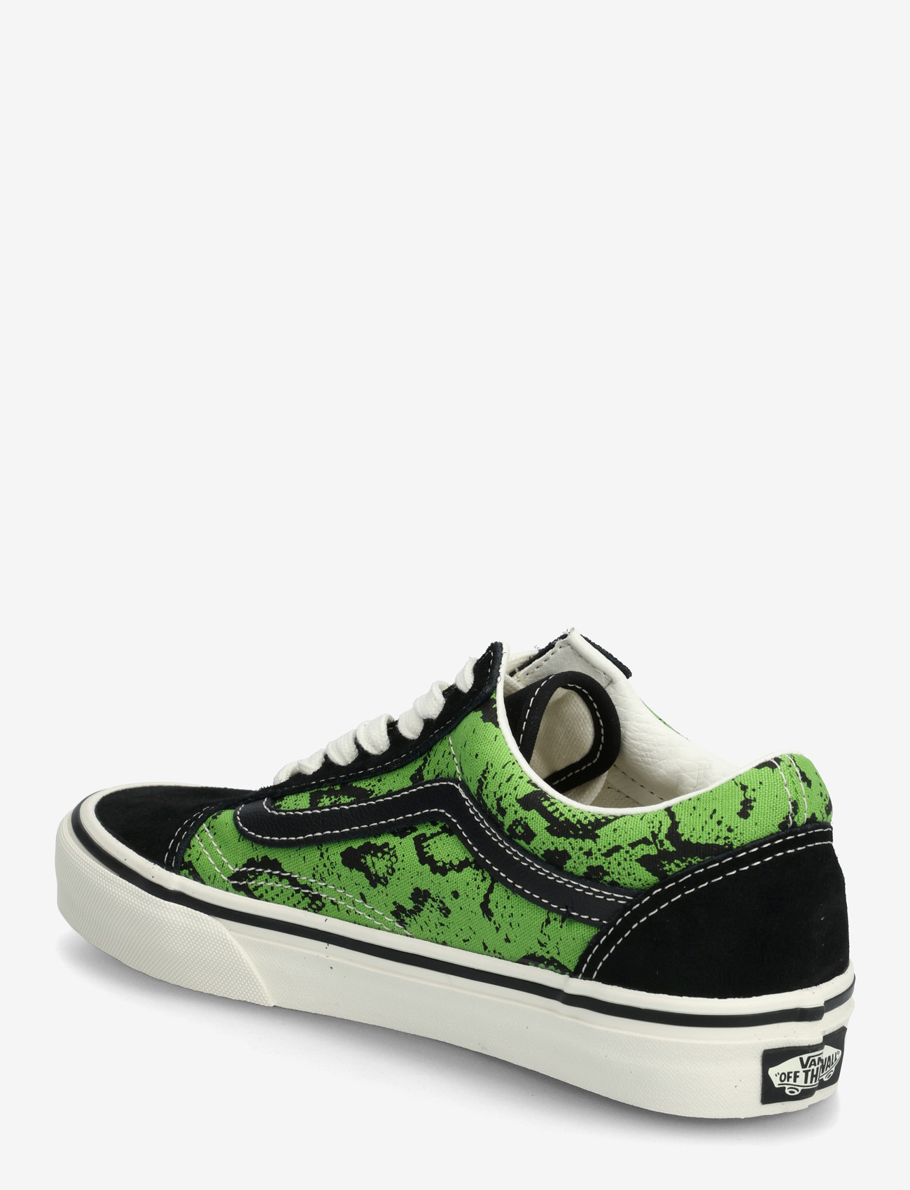 VANS - Old Skool - niedriger schnitt - black/lime - 2
