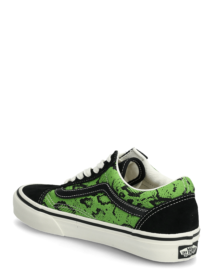 VANS - Old Skool - lave sneakers - black/lime - 2