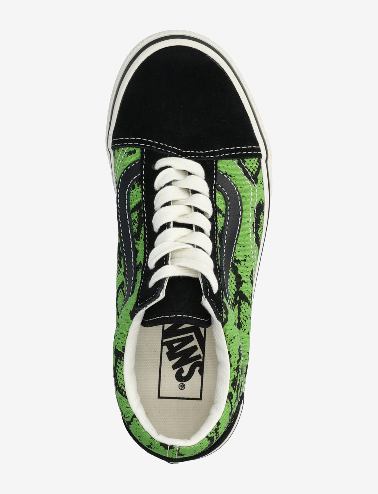 VANS - Old Skool - niedriger schnitt - black/lime - 3