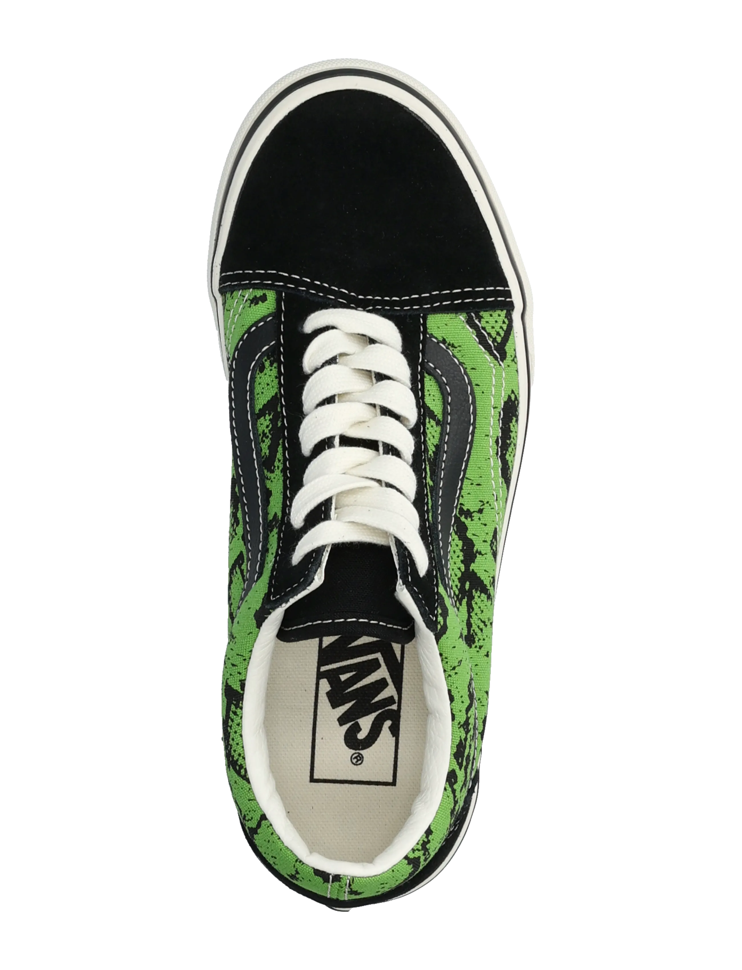 VANS - Old Skool - kõrge säärega tossud - black/lime - 3