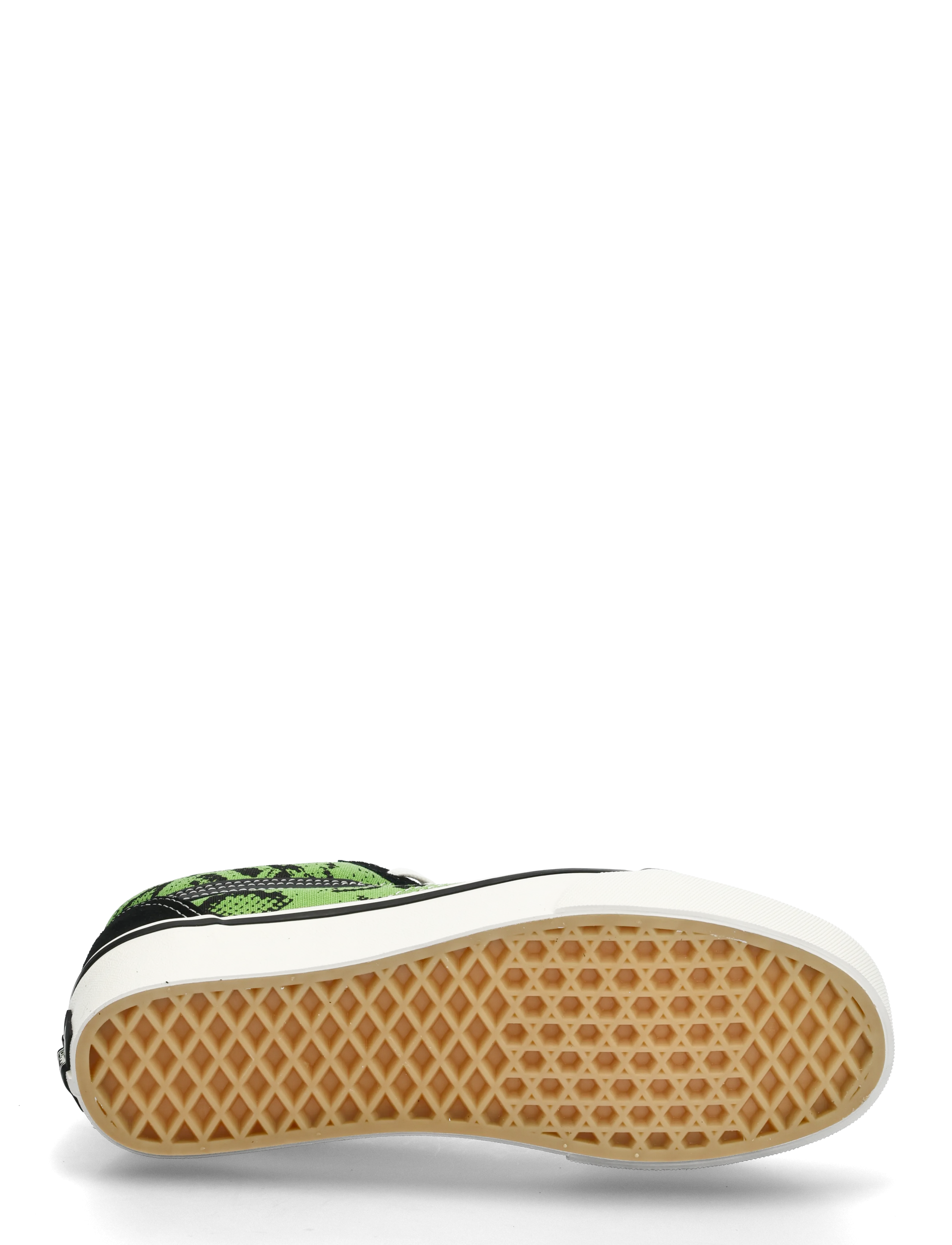 VANS - Old Skool - kõrge säärega tossud - black/lime - 4
