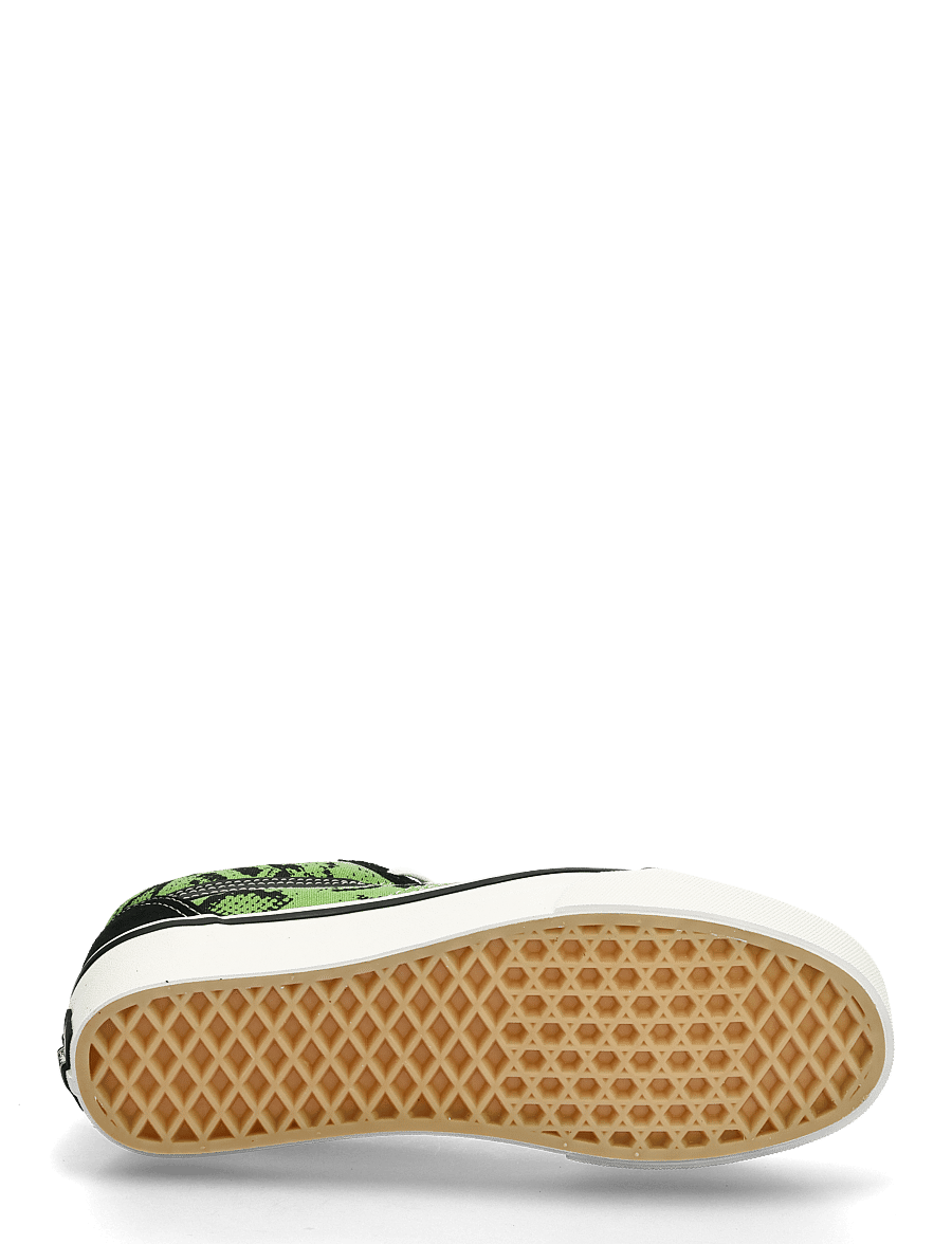 VANS - Old Skool - lave sneakers - black/lime - 4