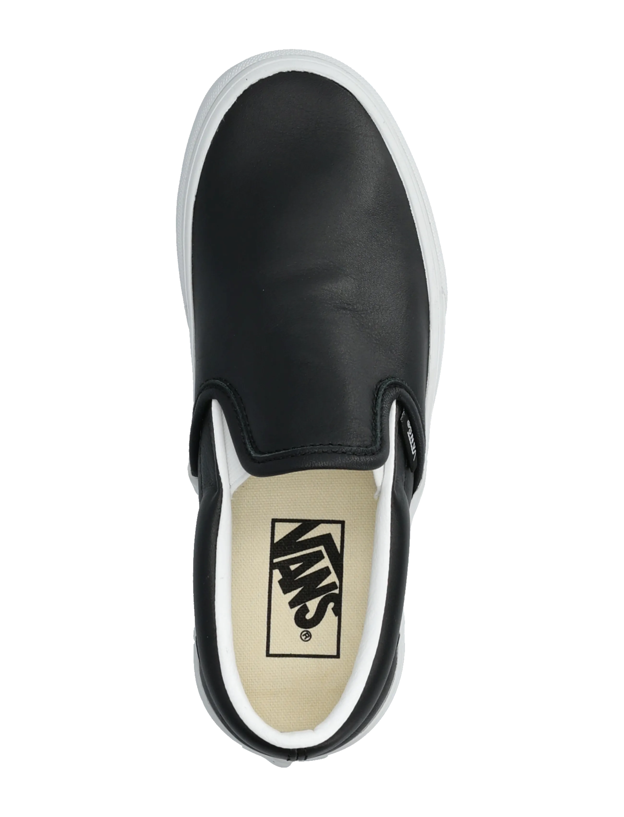 VANS - Classic Slip-On - low tops - black/true white - 3