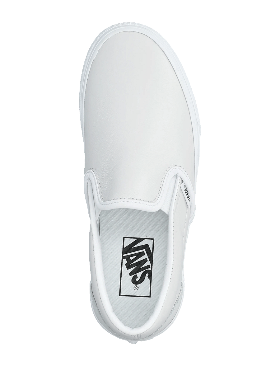 VANS - Classic Slip-On - niedriger schnitt - true white/true white - 3