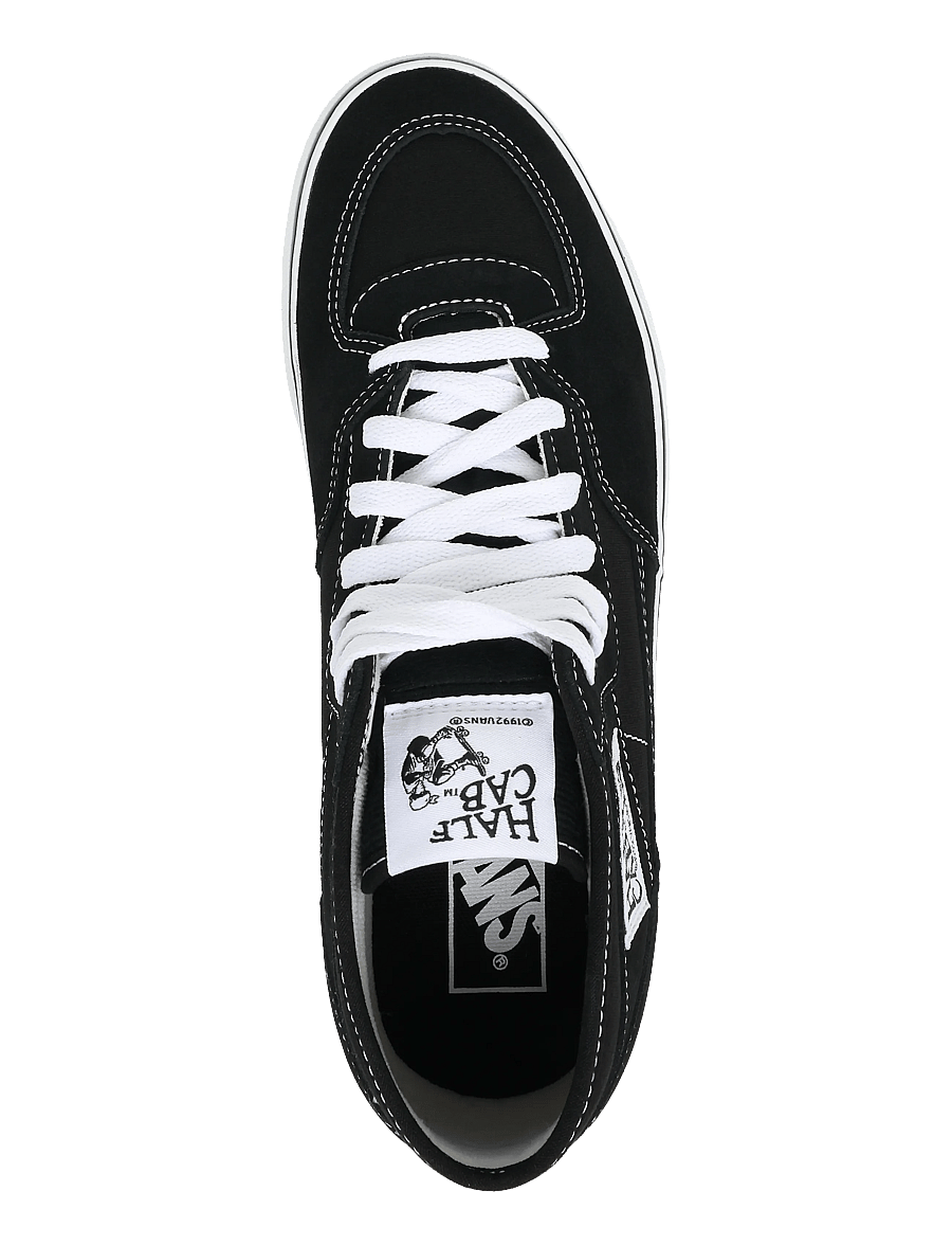 VANS - Half Cab Decon - hoher schnitt - black/true white - 3