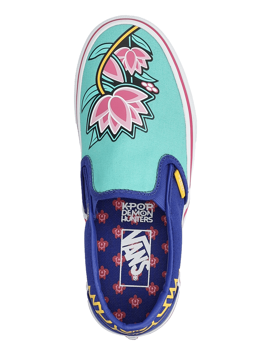 VANS - Classic Slip-On - canvas-sneaker - blue - 3