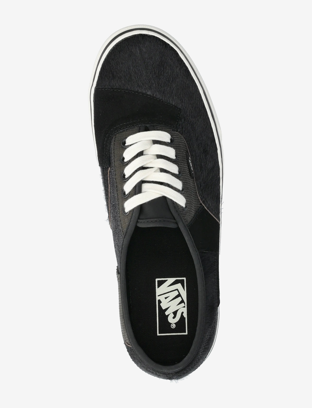 VANS - Authentic Patchwork - låga sneakers - dark gray/black - 3
