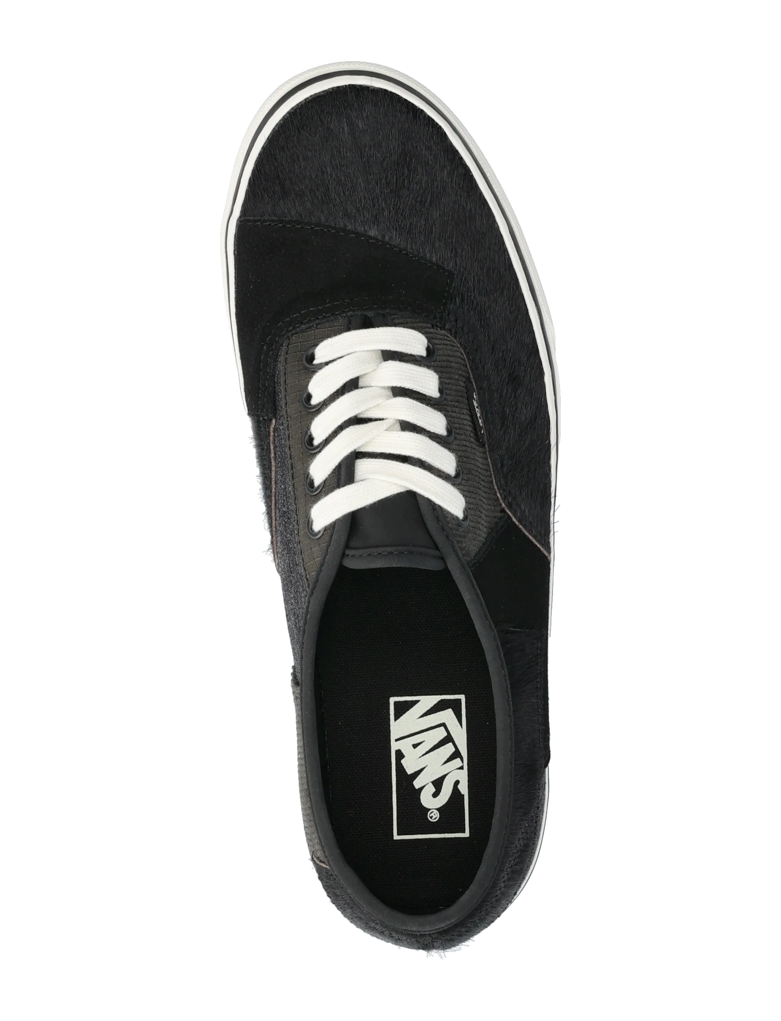 VANS - Authentic Patchwork - kõrge säärega tossud - dark gray/black - 3