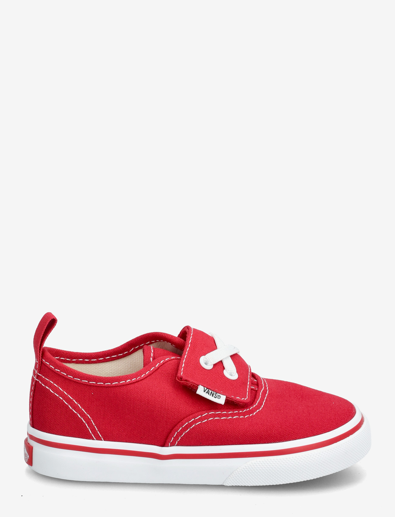 VANS - Authentic Elastic V - canva botased - red - 1