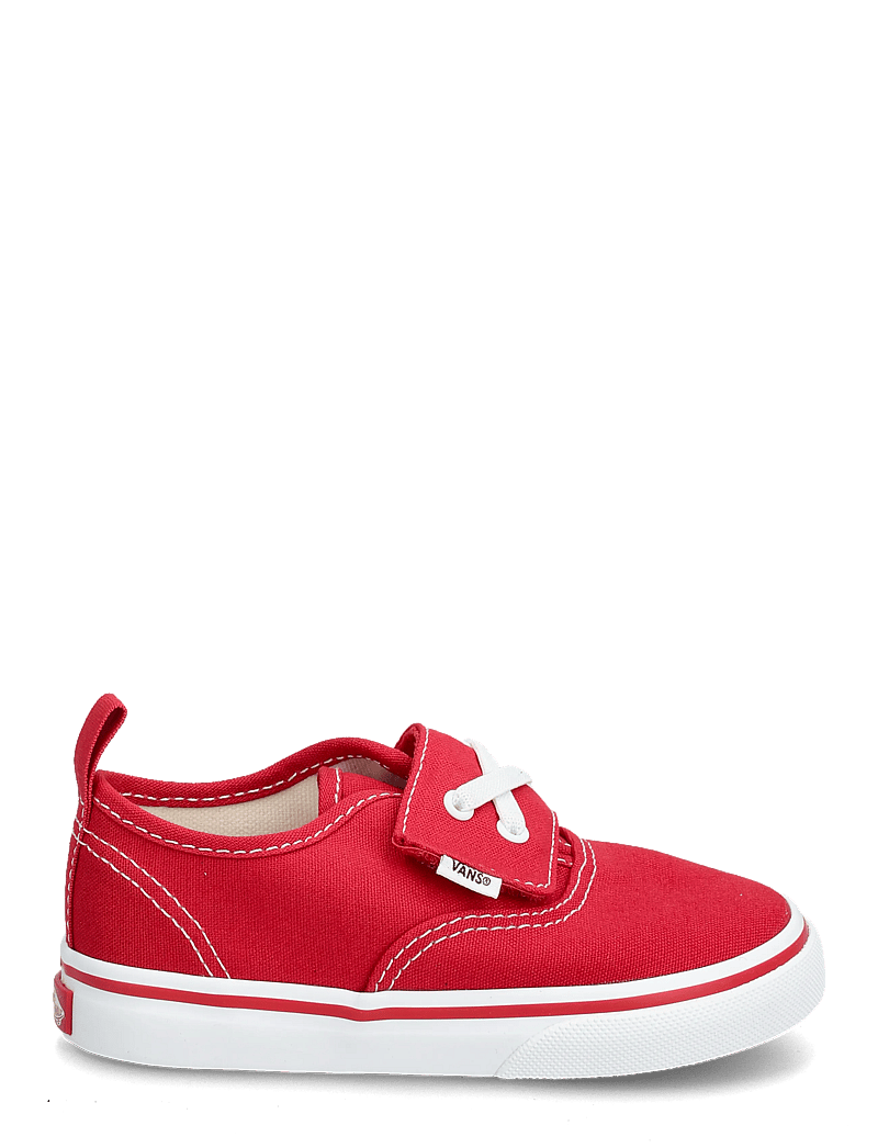 VANS - Authentic Elastic V - canva botased - red - 1