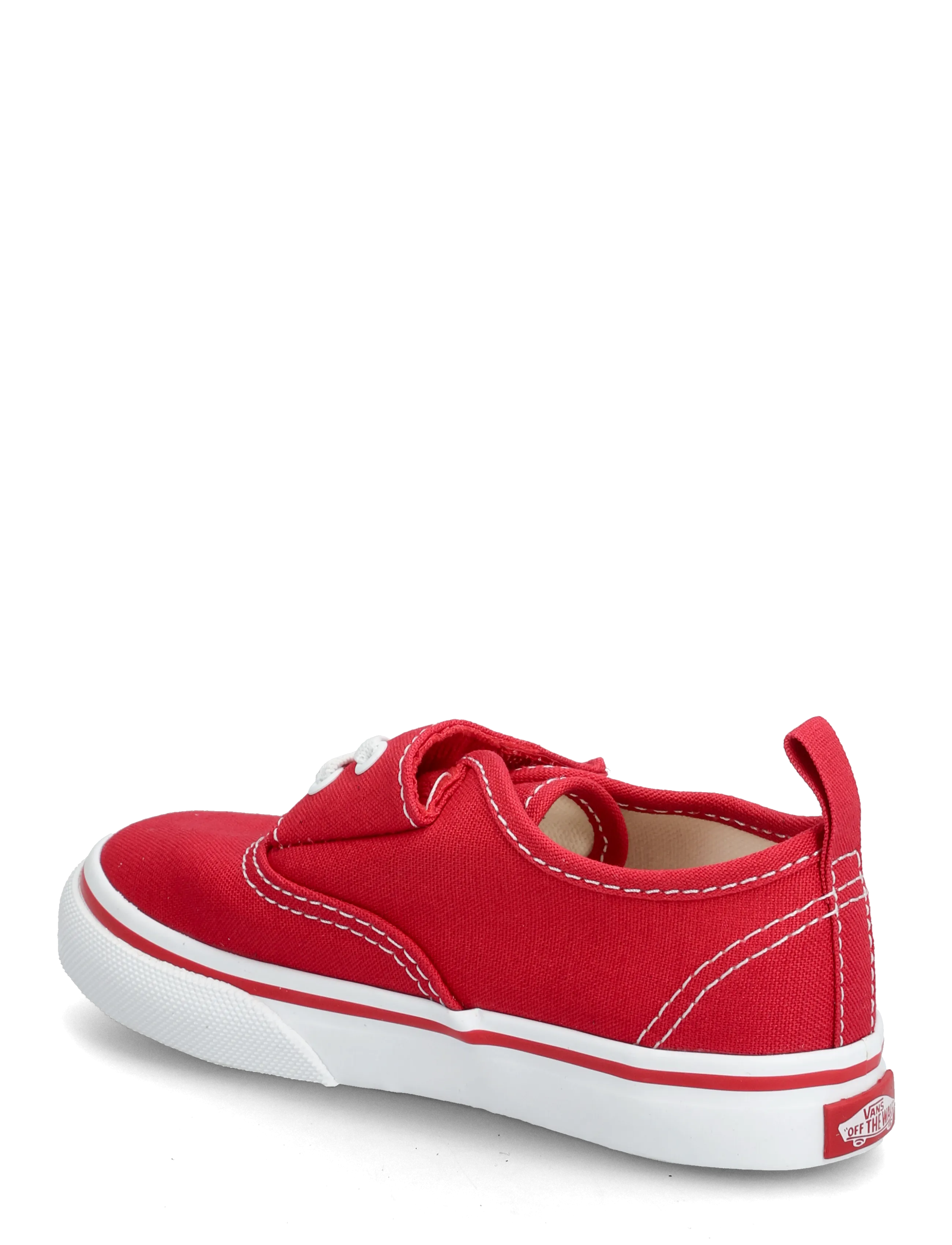 VANS - Authentic Elastic V - tyg sneakers - red - 2