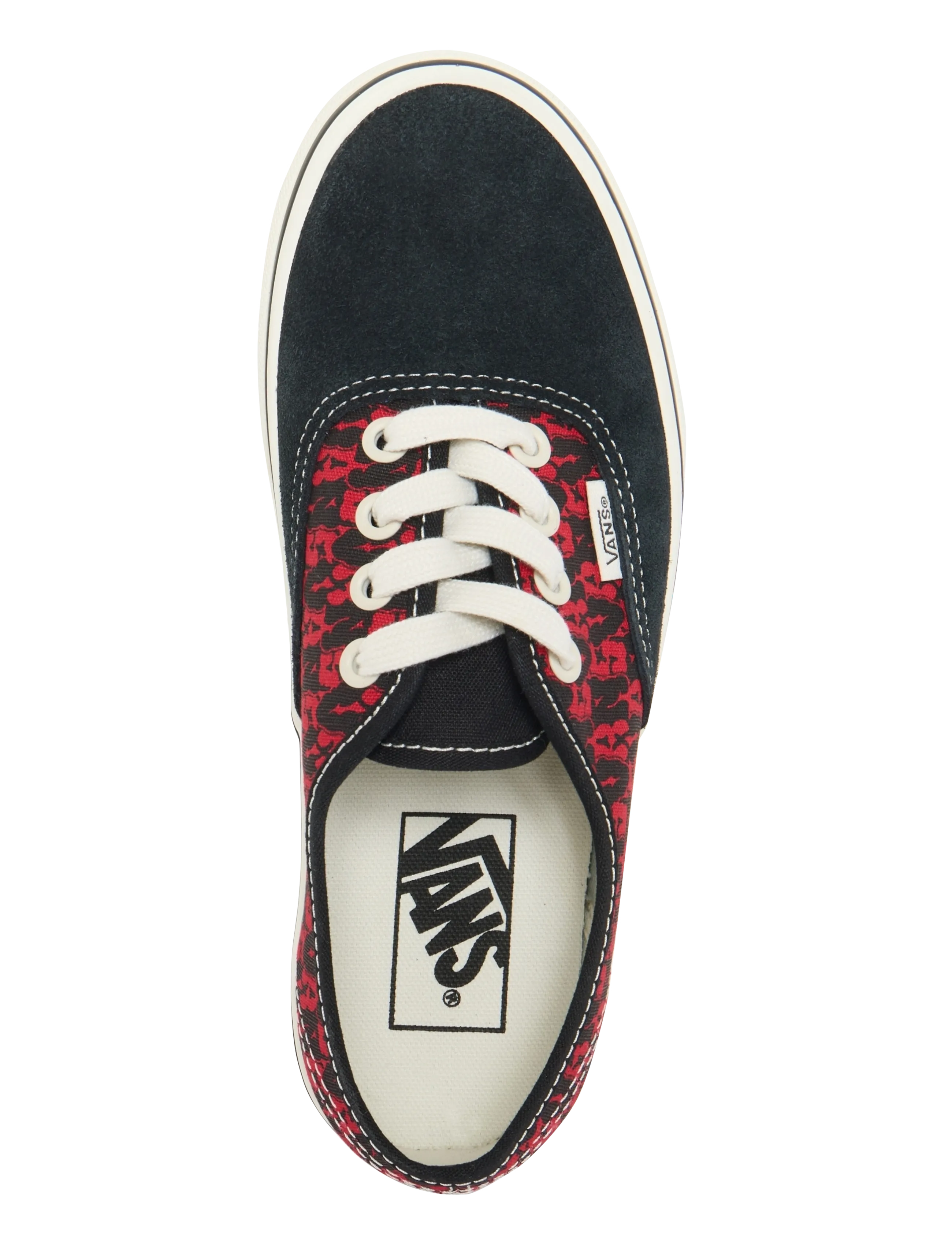 VANS - Authentic - black/racing red - 3