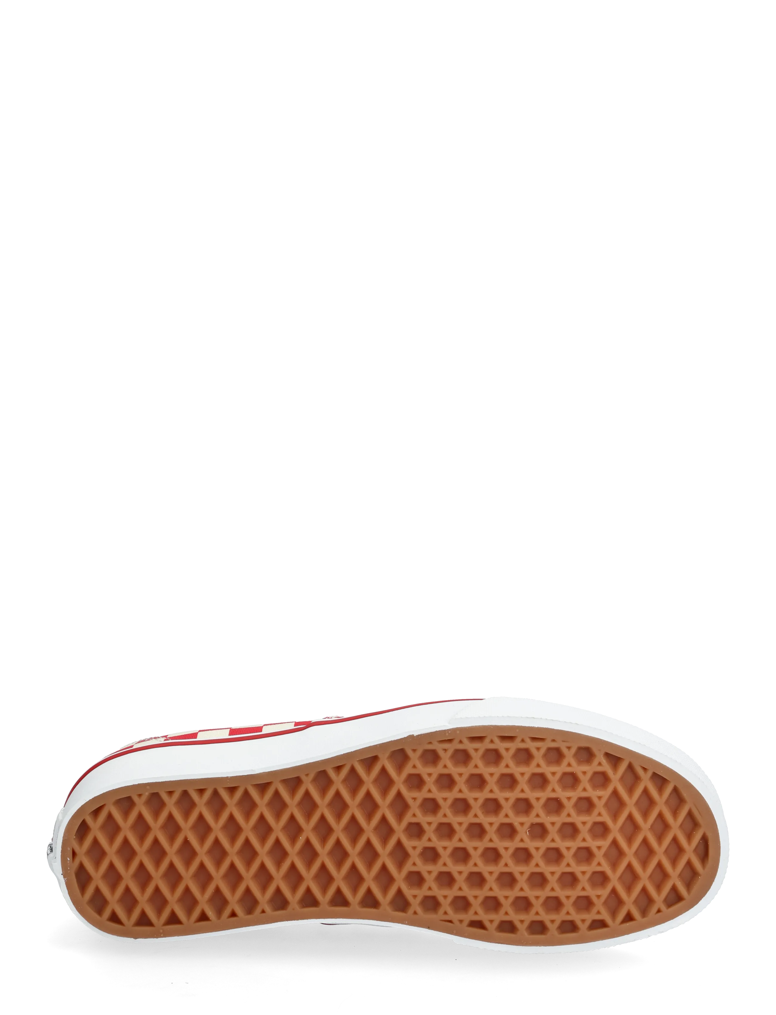 VANS - Authentic - lave sneakers - racing red/white - 4