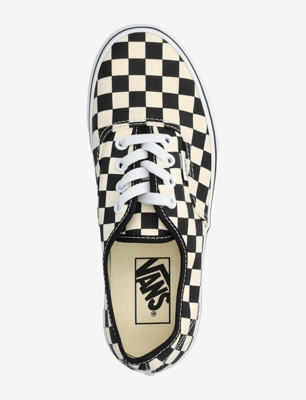 VANS - Authentic - lave sneakers - black/white - 3